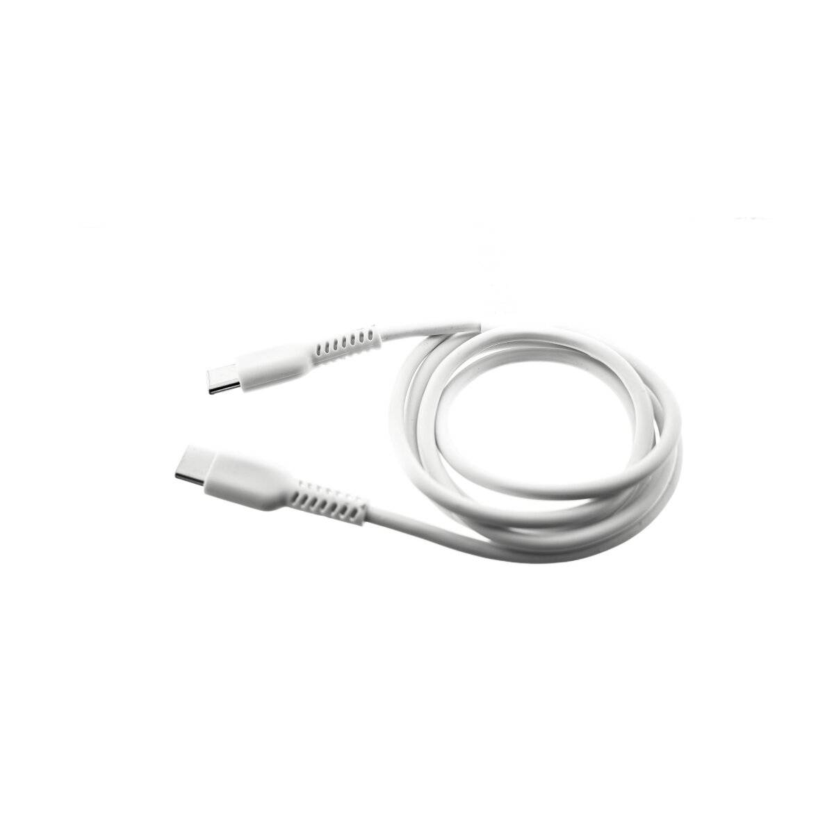 Ladekabel USB C auf USB C 1 m weiß