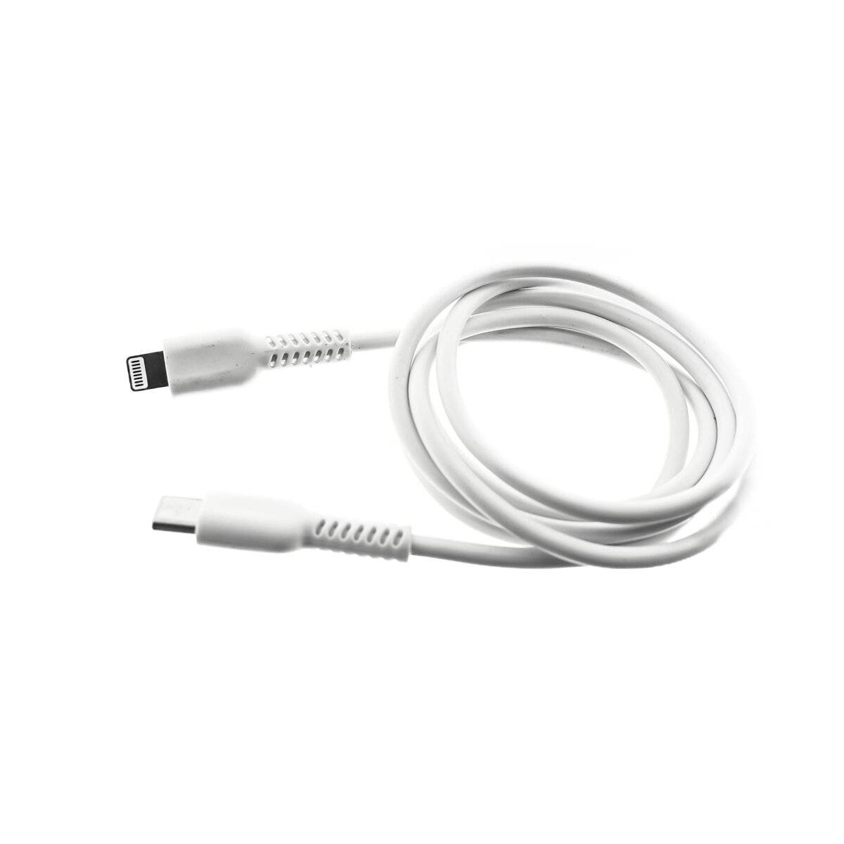 Ladekabel USB C auf 8-pin 1 m weiß