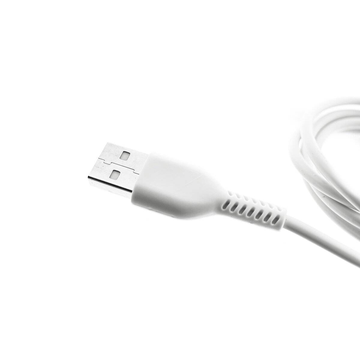 Ladekabel USB A auf Micro-USB-B 1 m weiß