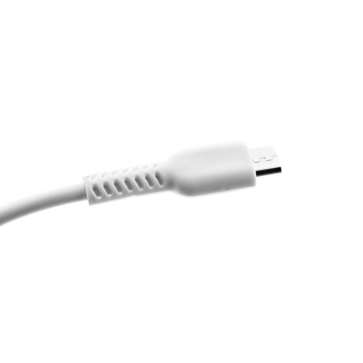 Ladekabel USB A auf Micro-USB-B 1 m weiß