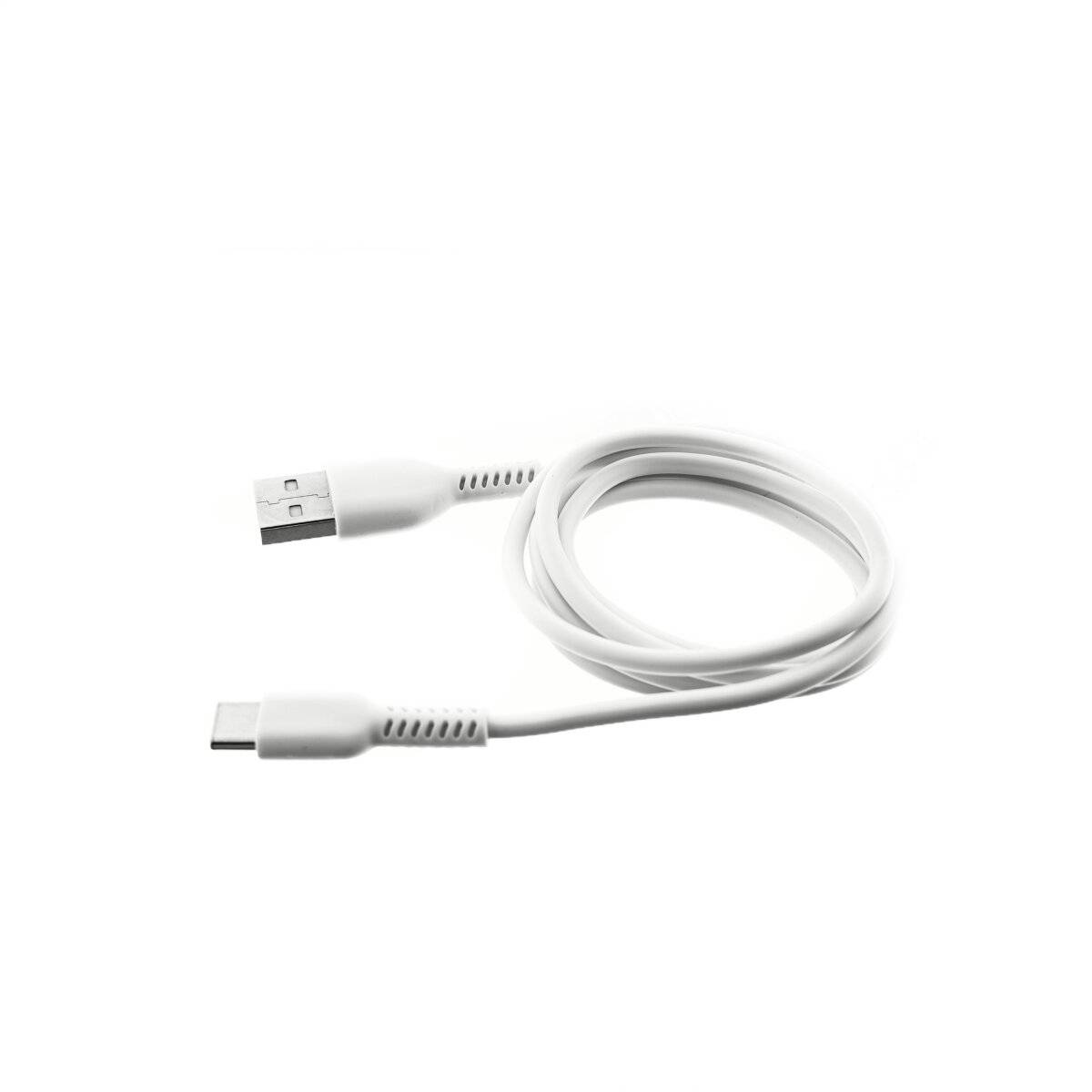 Ladekabel USB A auf USB C 2 m weiß