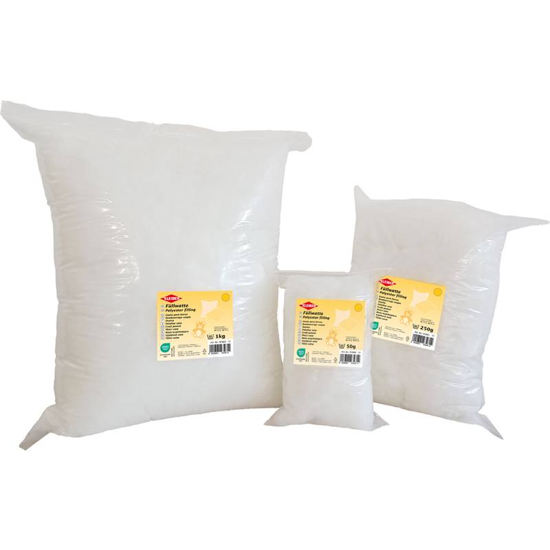 KLEIBER Bastelwatte / Füllwatte, rohweiß, Inhalt: 50 g