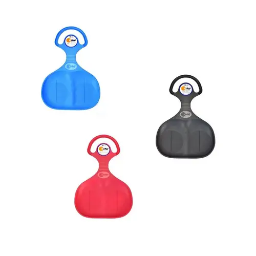 KHW | Lenkschlitten Set Snow Fox | anthrazit | Made in Germany | inkl. Po-Rutscher farblich Sortiert | ideal für winterlichen Fahrspaß KHW | Lenkschlitten Set Snow Fox | anthrazit | Made in Germany | inkl. Po-Rutscher farblich Sortiert | ideal für winterlichen Fahrspaß