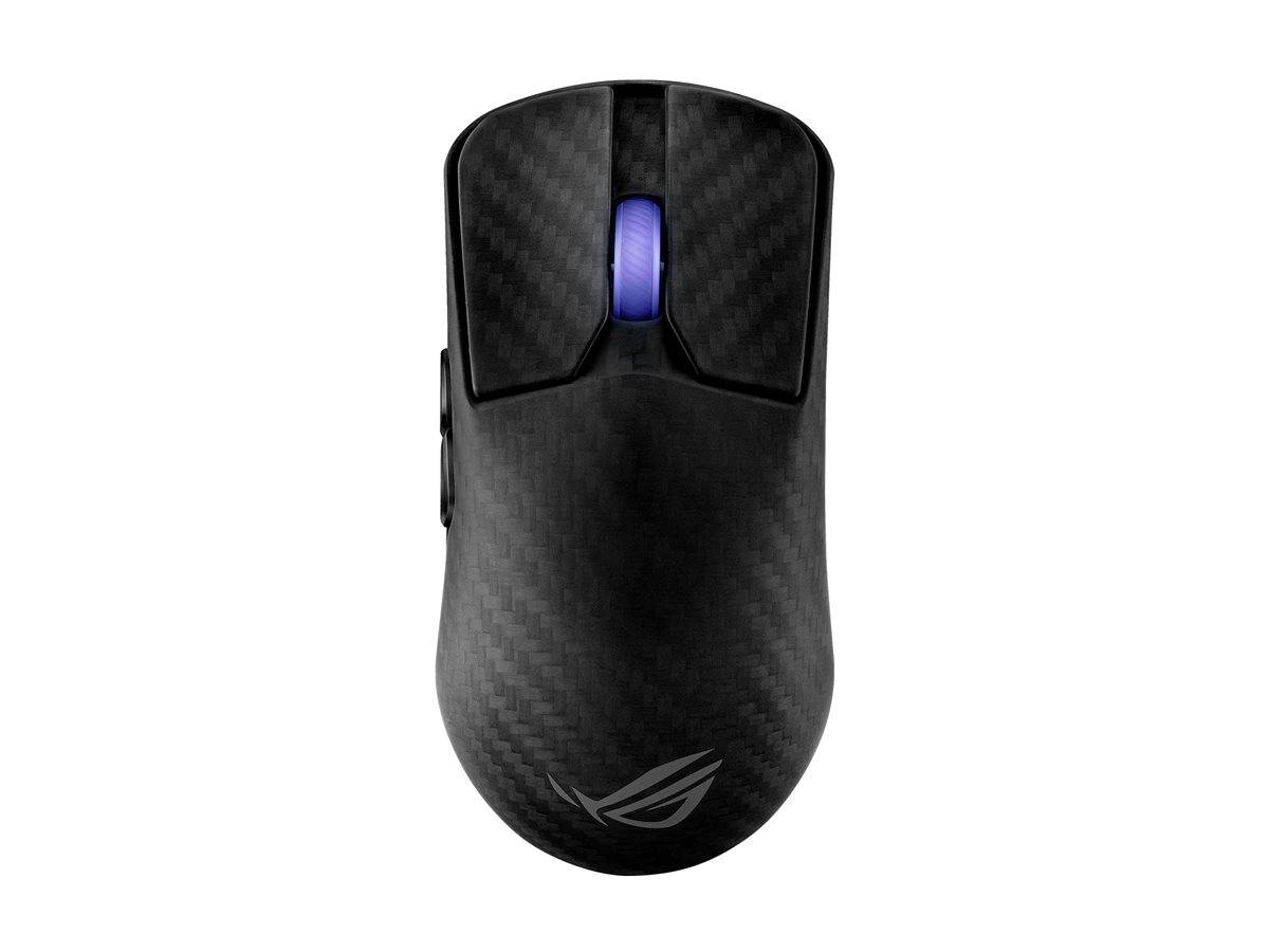 ASUS ROG Harpe Ace Extreme - Maus - USB, Bluetooth 5.1, 2.4 GHz - Schwarz