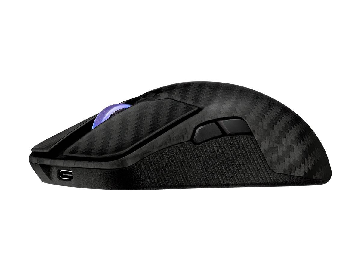 ASUS ROG Harpe Ace Extreme - Maus - USB, Bluetooth 5.1, 2.4 GHz - Schwarz