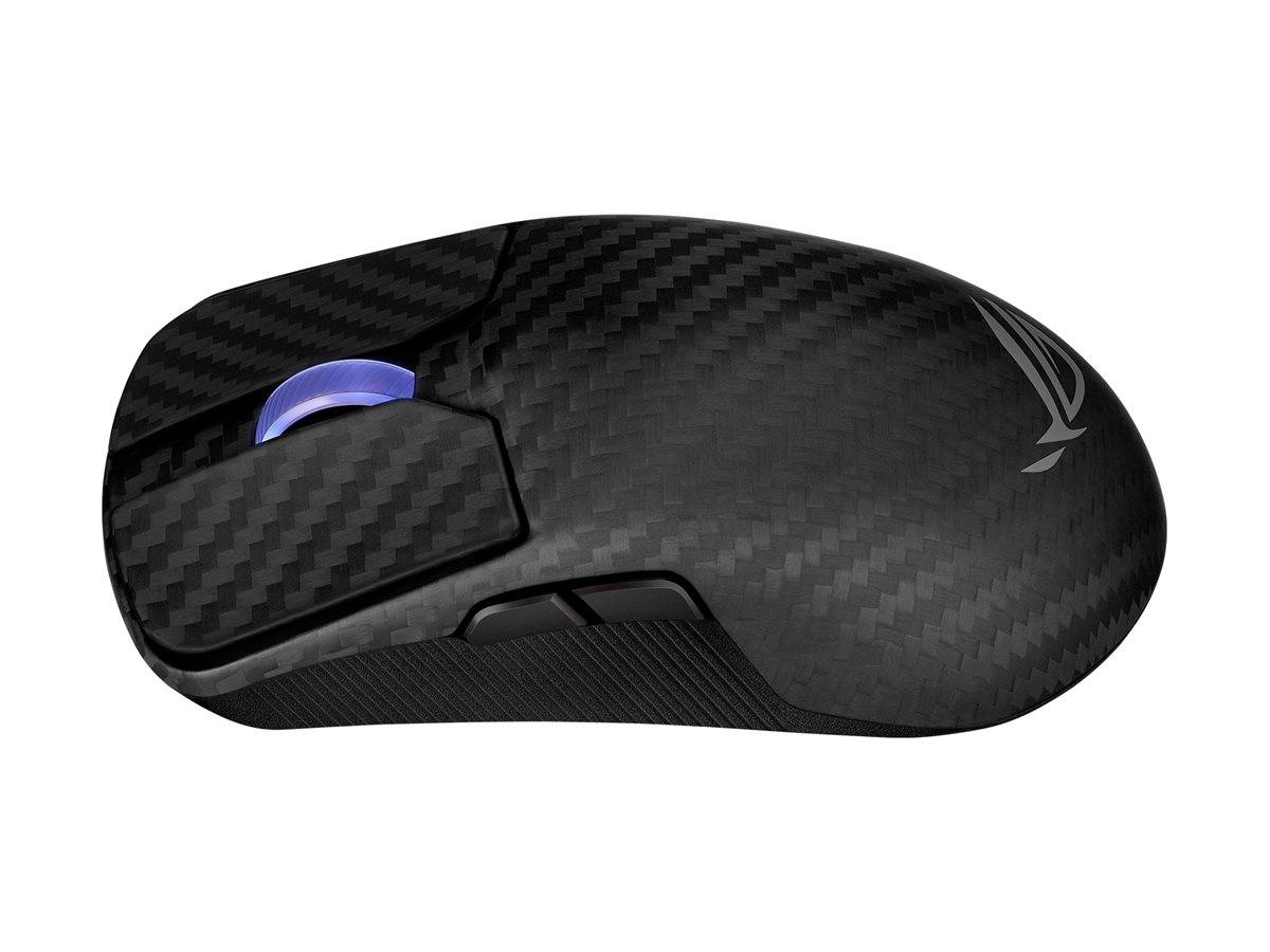 ASUS ROG Harpe Ace Extreme - Maus - USB, Bluetooth 5.1, 2.4 GHz - Schwarz