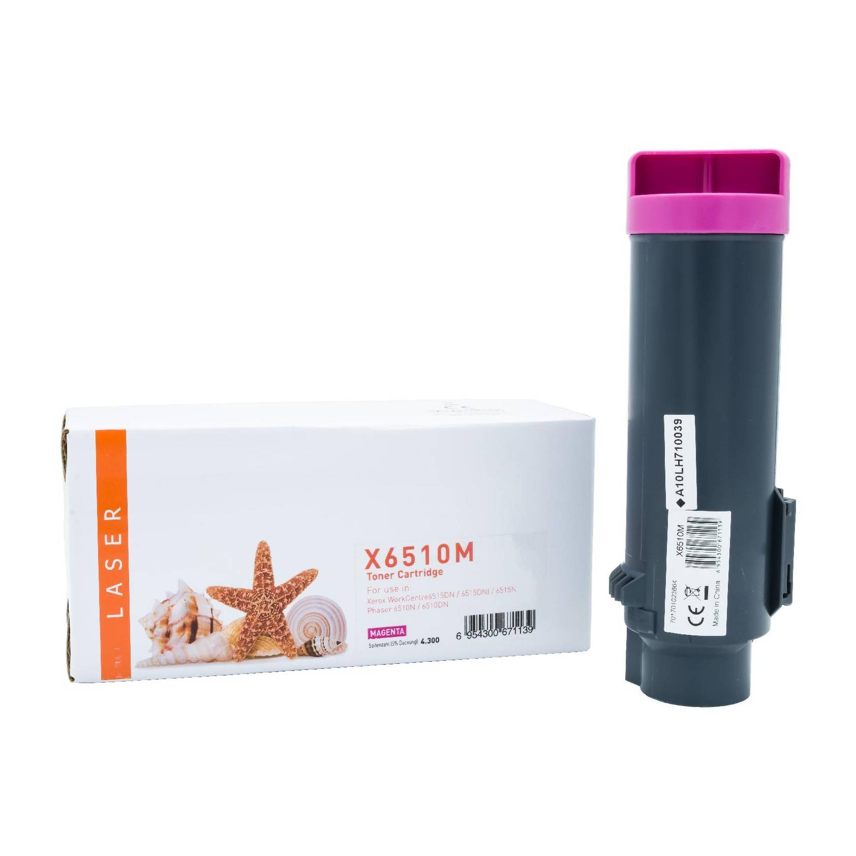 Kompatible Toner-Kartusche magenta HC plus (106R03691-3) ersetzt 106R03691