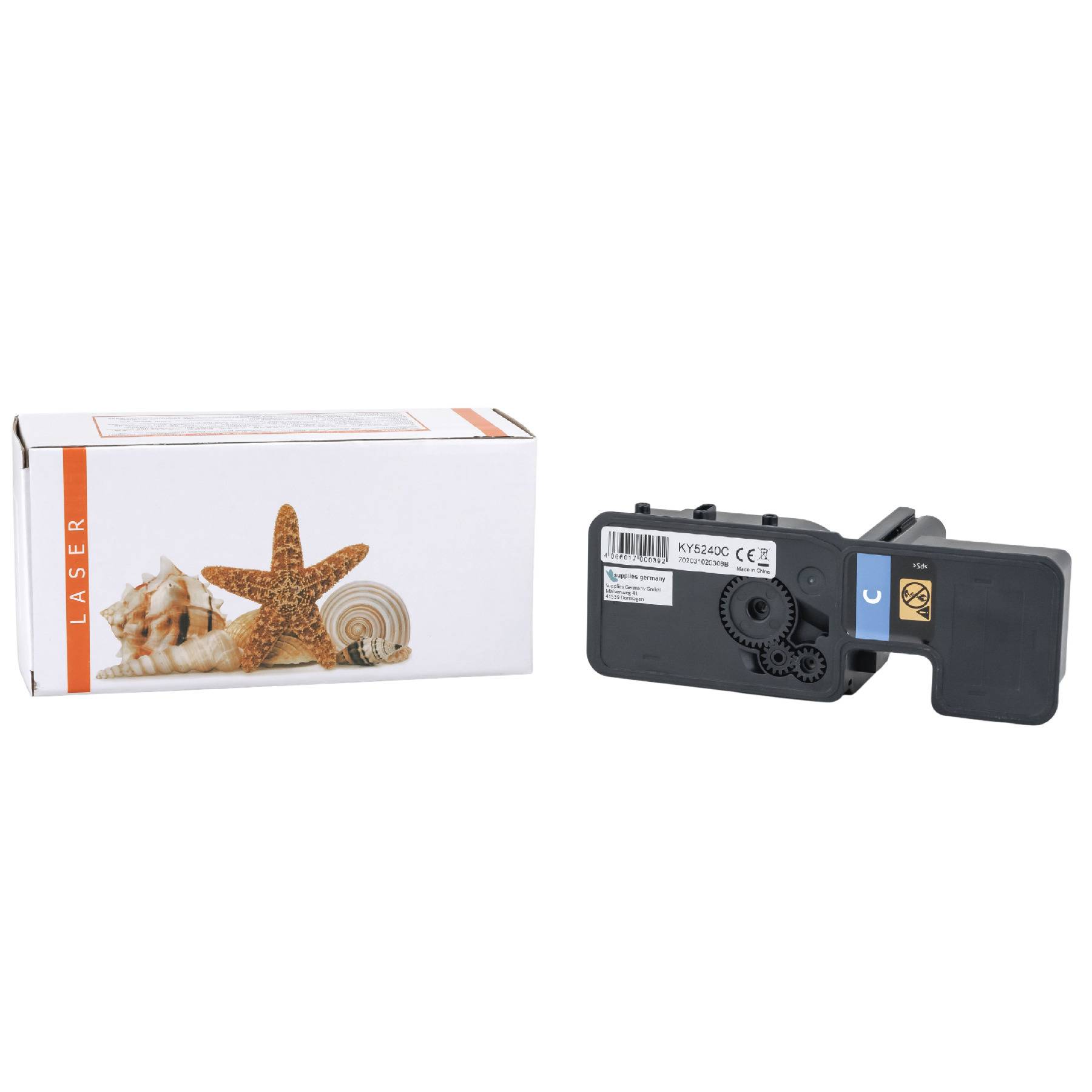 Kompatibles Toner-Kit cyan (1T02R7CNL0-3) ersetzt TK-5240C