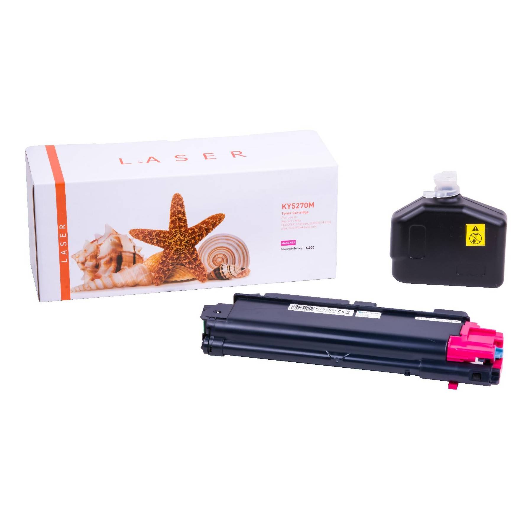 Kompatibles Toner-Kit magenta (1T02TVBNL0-3) ersetzt TK-5270M