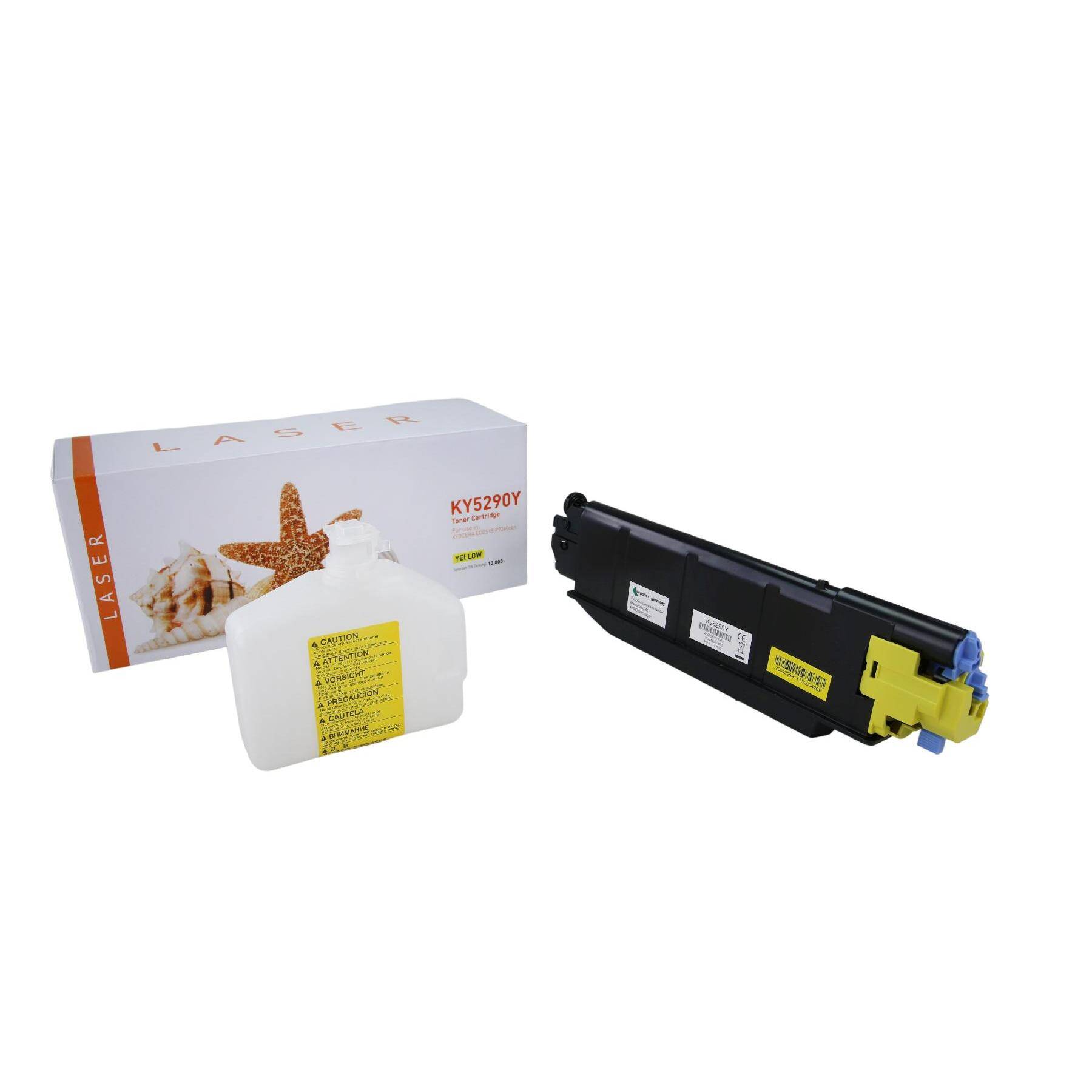 Kompatibles Toner-Kit gelb (1T02TXANL0-3) ersetzt TK-5290Y