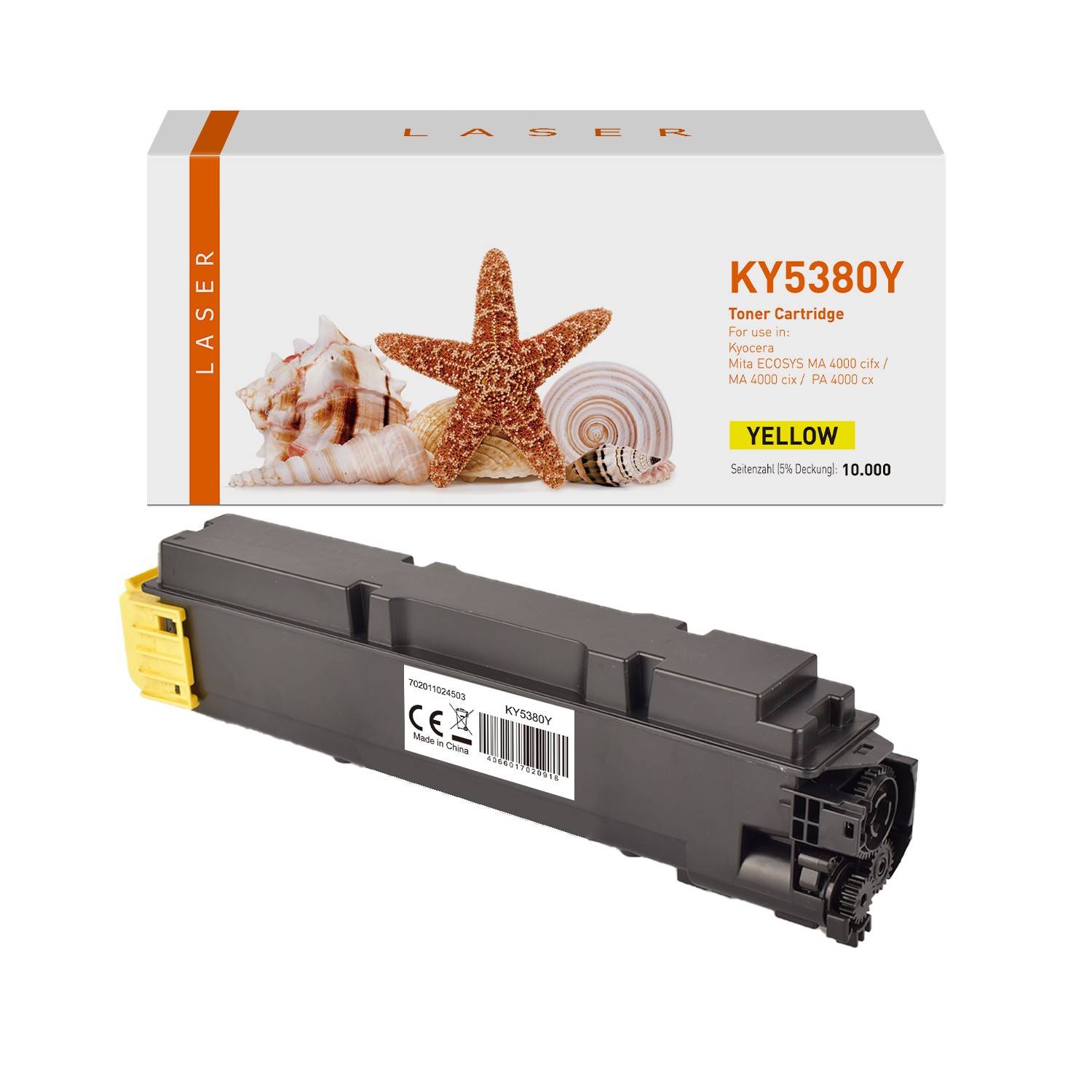 Kompatibles Toner-Kit gelb (1T02Z0ANL0-3) ersetzt TK-5380Y