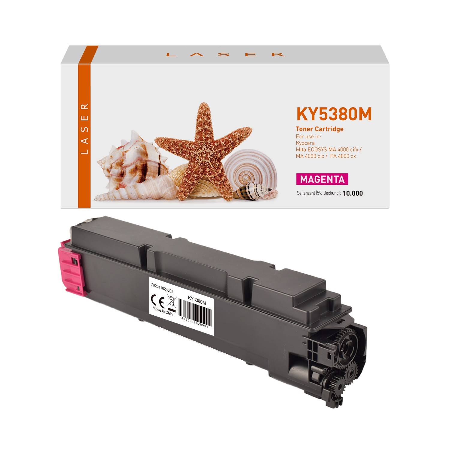 Kompatibles Toner-Kit magenta (1T02Z0BNL0-3) ersetzt TK-5380M