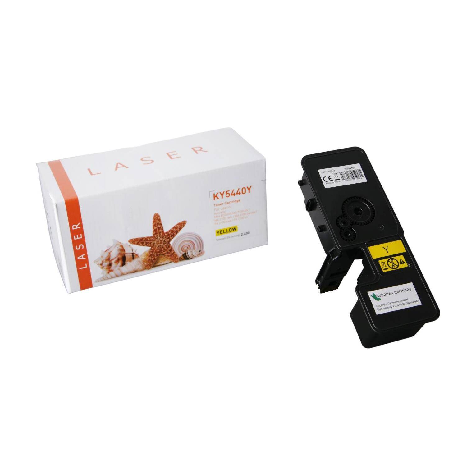 Kompatibles Toner-Kit gelb HC (1T0C0AANL0-3) ersetzt TK-5440Y