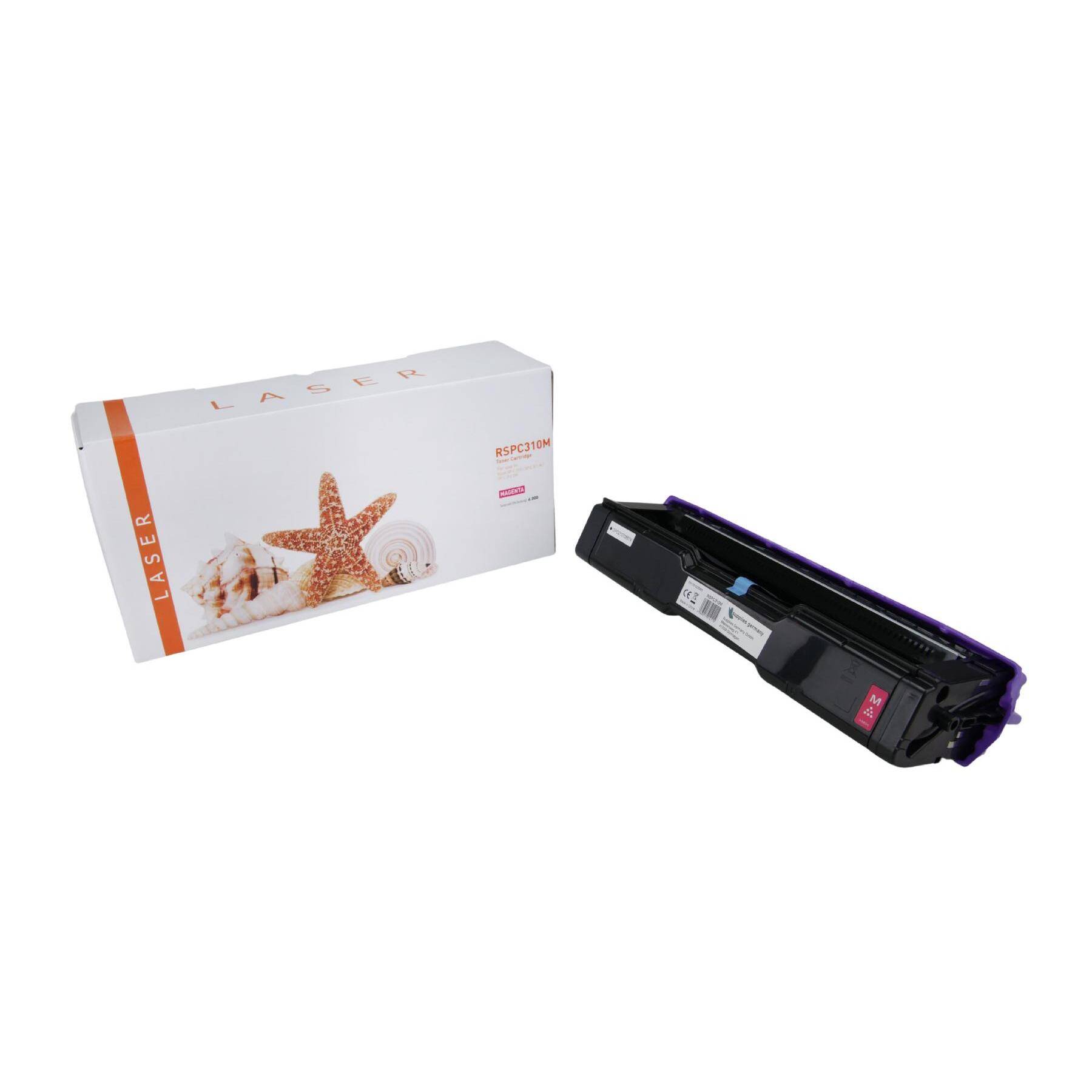 Kompatible Toner-Kartusche magenta HC (406481-3) ersetzt TYP-SPC310HE