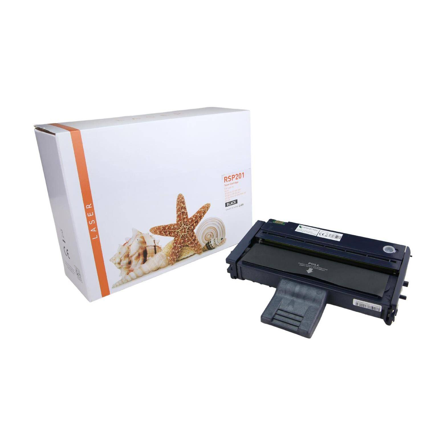 Kompatibles Toner-Kit schwarz HC (407254-3) ersetzt TYPE-SP201HE