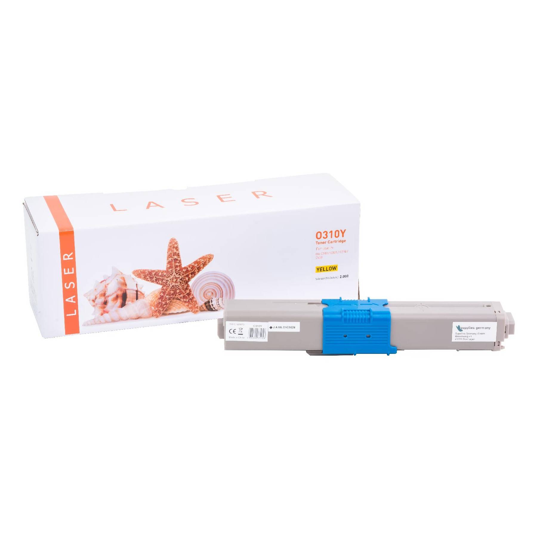 Kompatibles Toner-Kit gelb (44469704-3) ersetzt 44469704