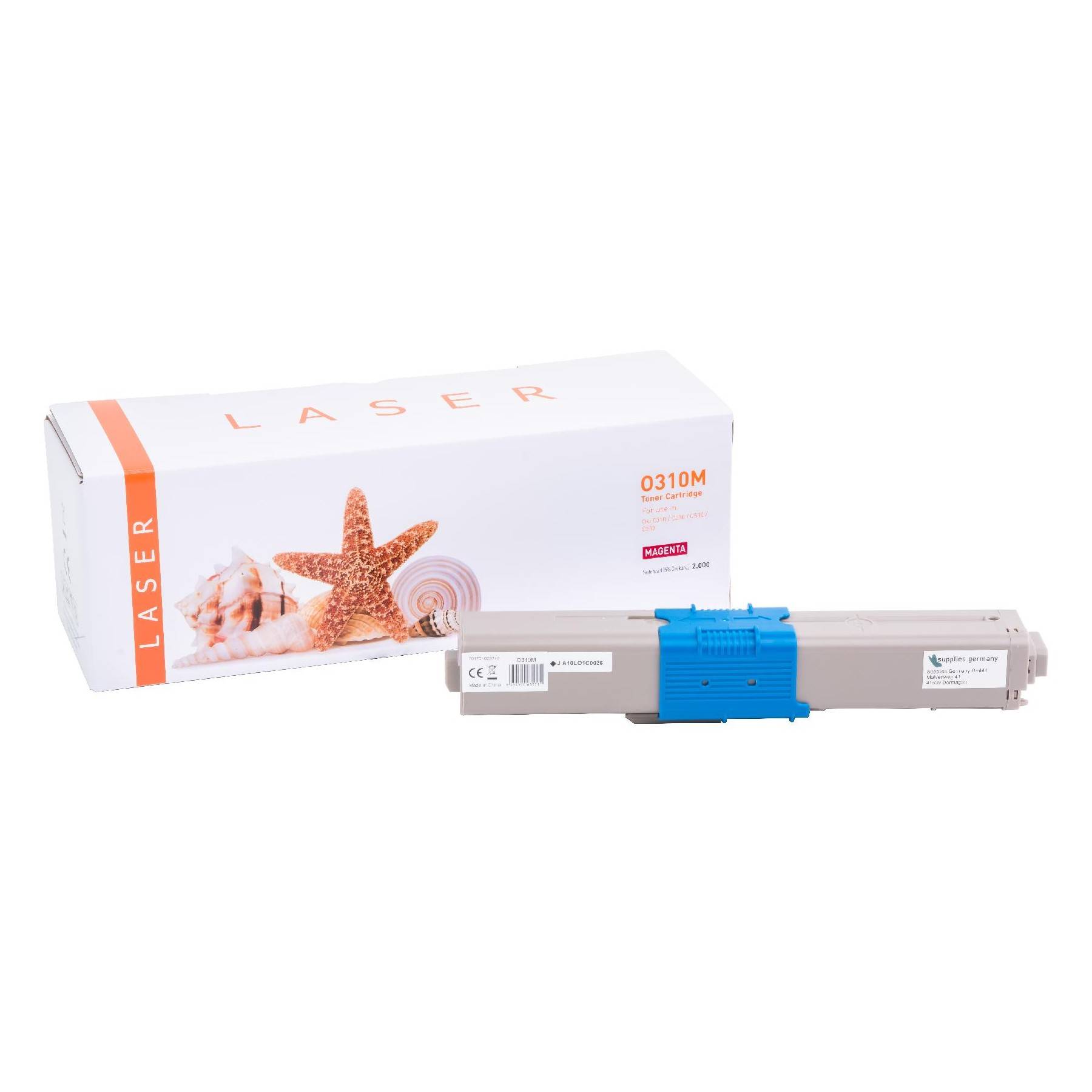Kompatibles Toner-Kit magenta HC (44469705-3) ersetzt 44469705