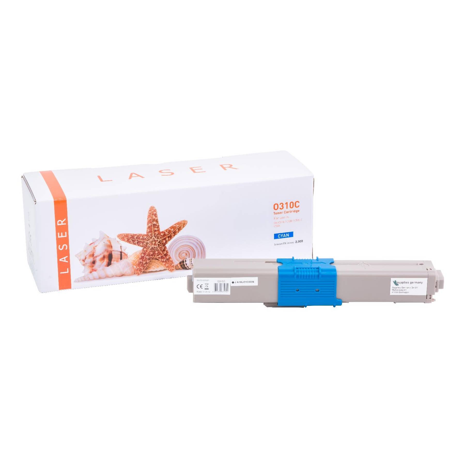 Kompatibles Toner-Kit cyan HC (44469706-3) ersetzt 44469706