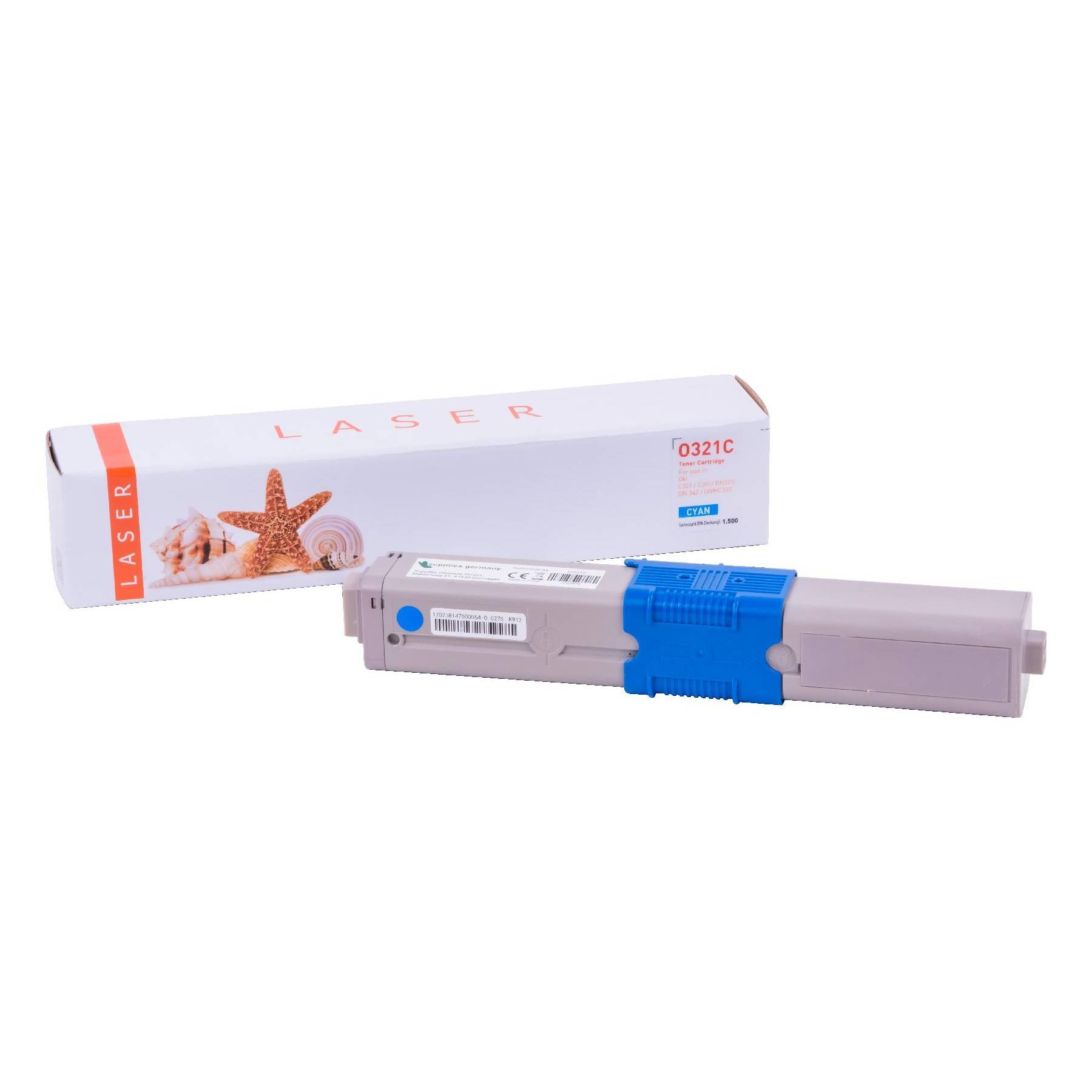 Kompatibles Toner-Kit cyan (44973535-3) ersetzt 44973535