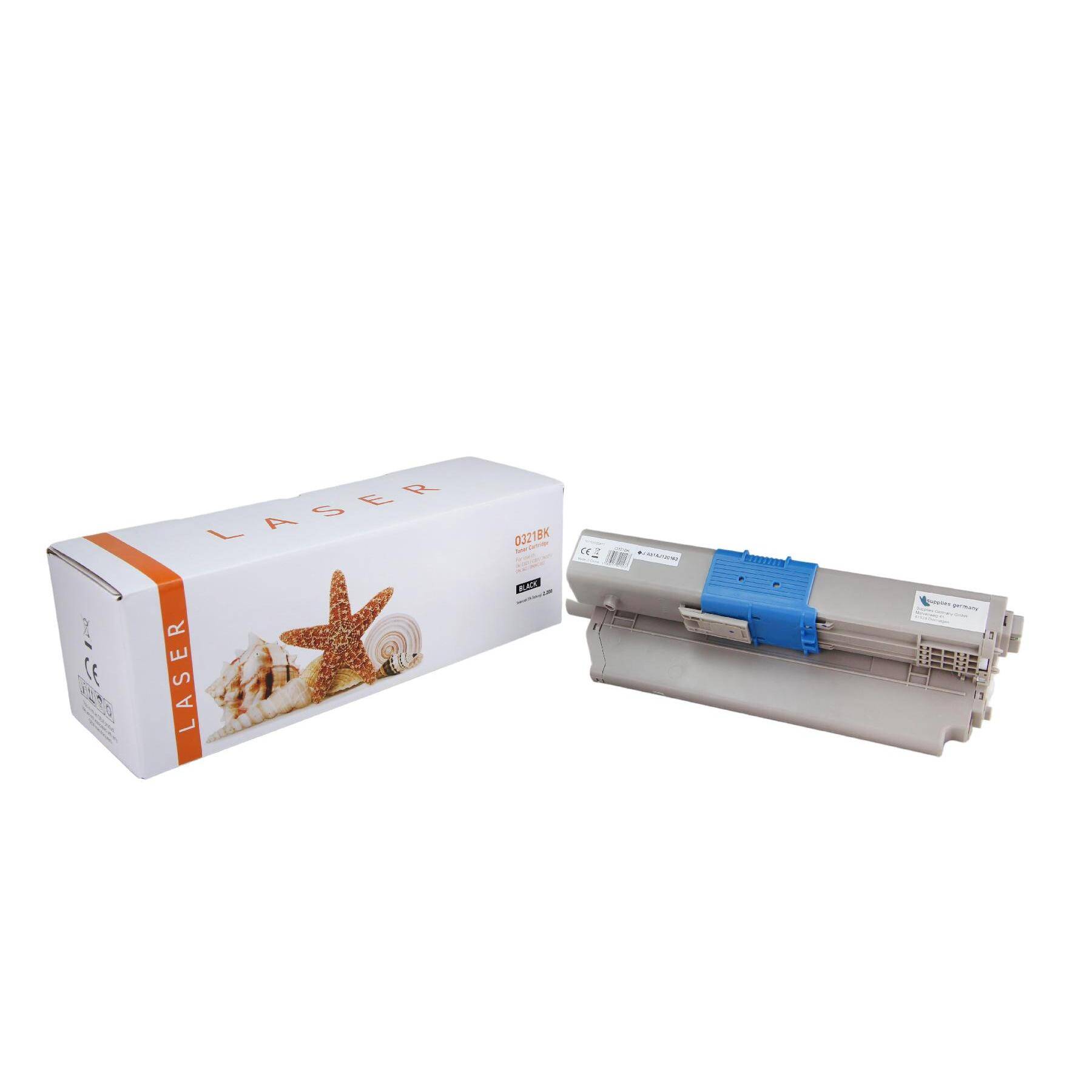 Kompatibles Toner-Kit schwarz (44973536-3) ersetzt 44973536