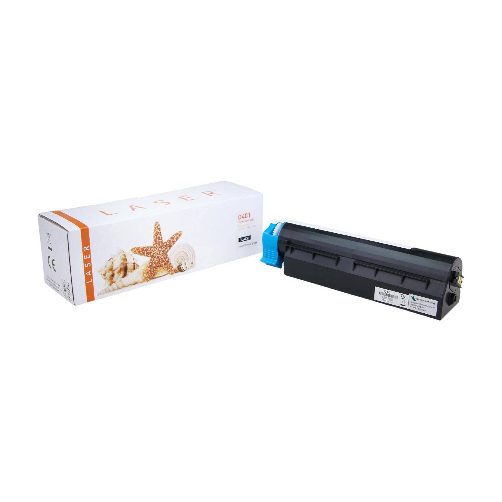 Kompatibles Toner-Kit schwarz HC (44992402-3) ersetzt B402
