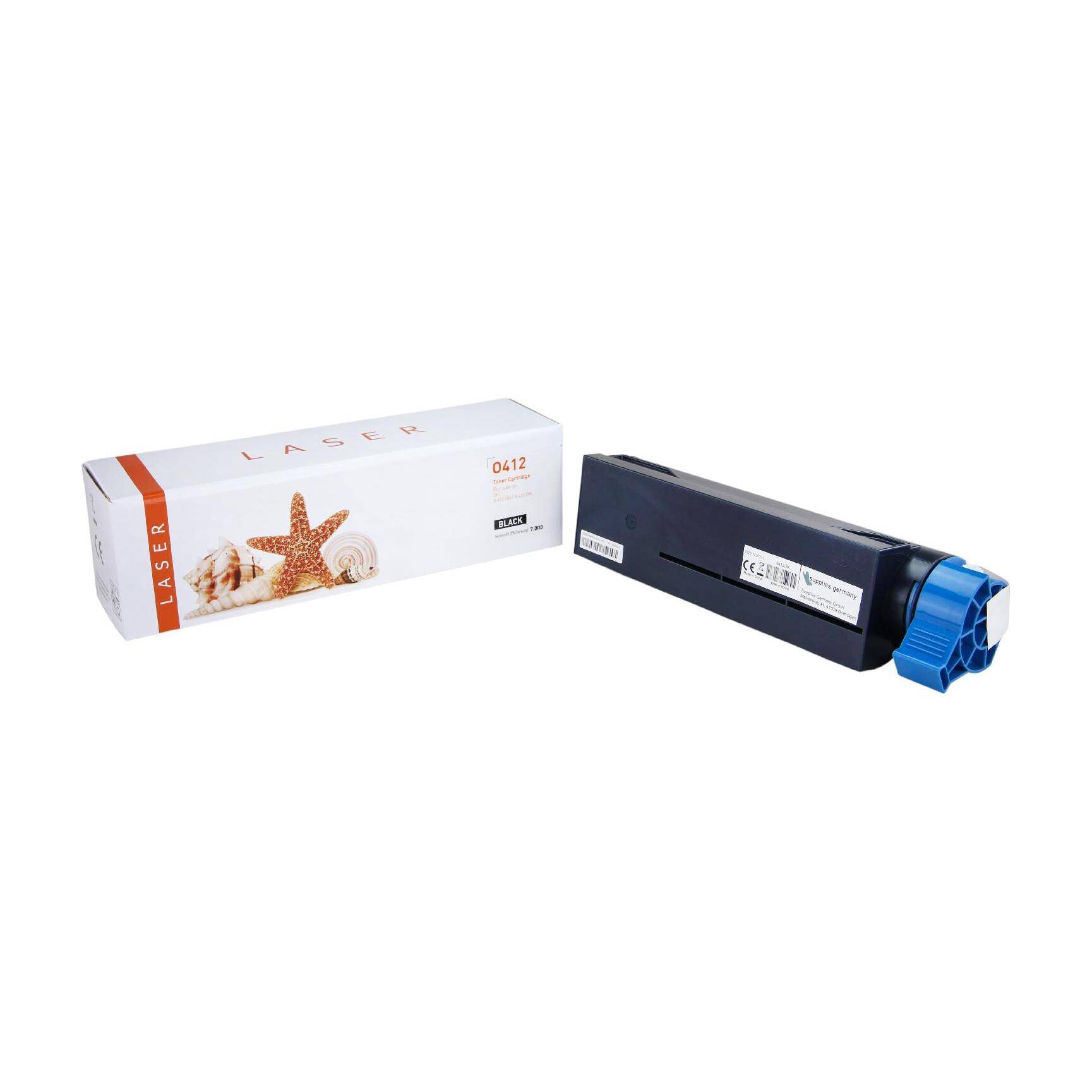 Kompatibles Toner-Kit schwarz HC (45807106-3) ersetzt 45807106
