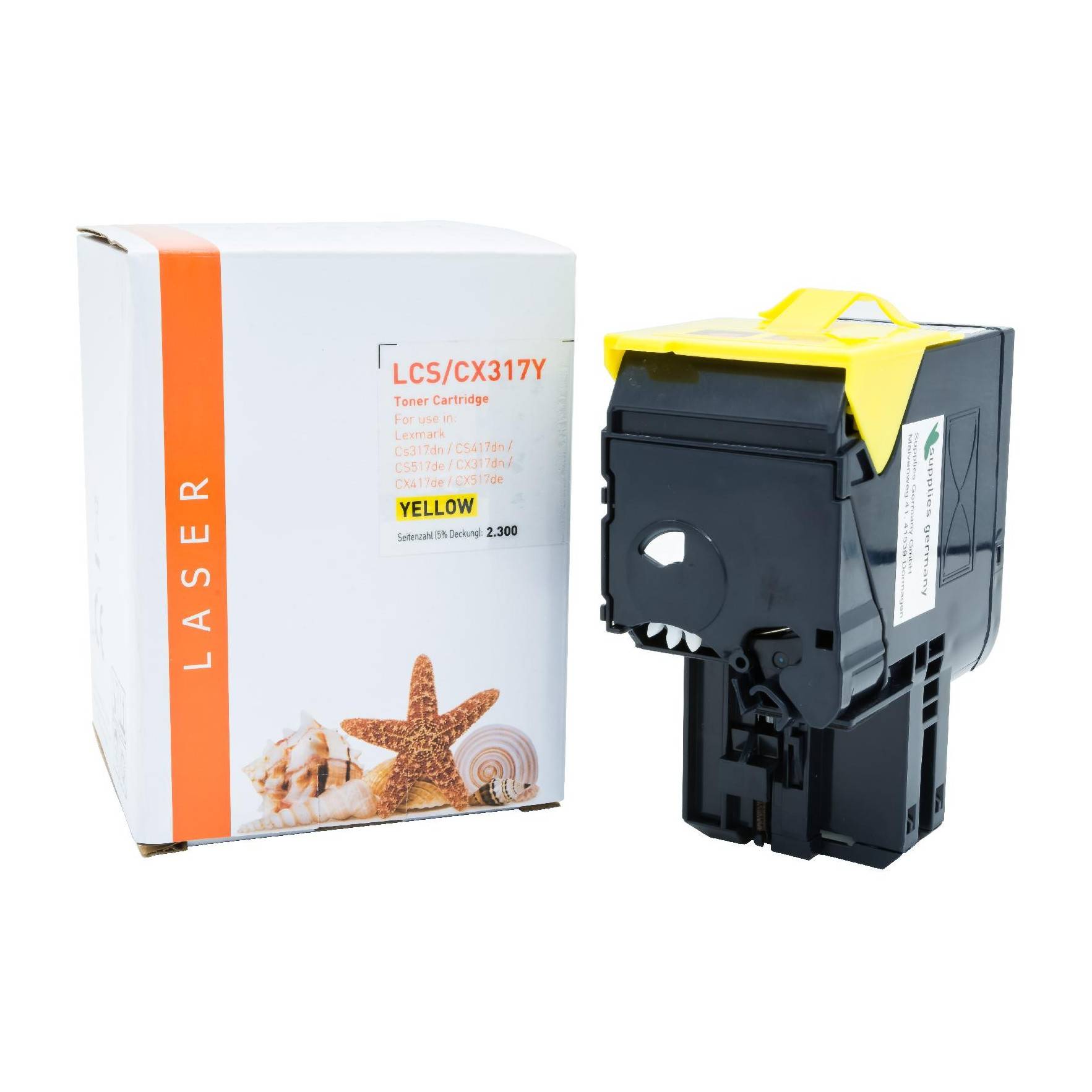 Kompatibles Toner-Kit gelb (71B20Y0-3) ersetzt 71B20Y0