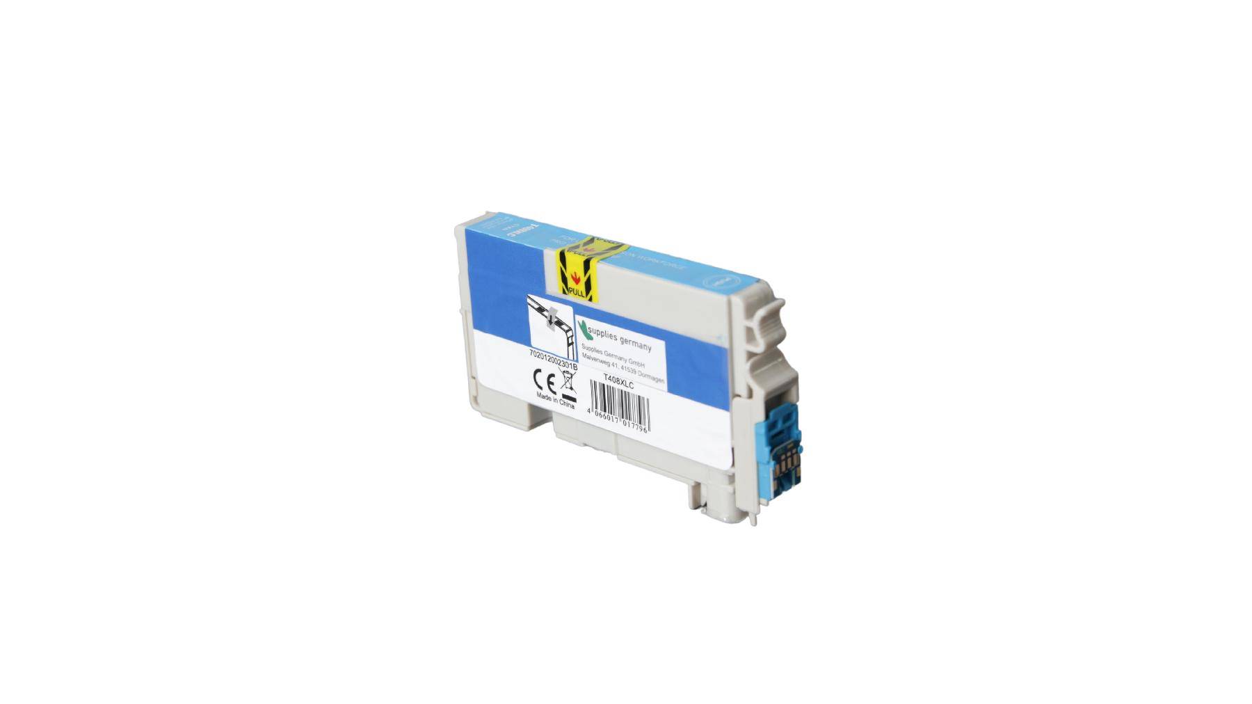 Kompatible Tintenpatrone cyan HC (C13T09K24010-3) ersetzt 408L