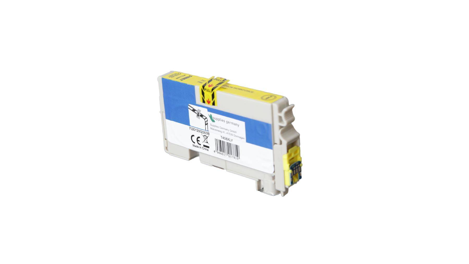 Kompatible Tintenpatrone gelb HC (C13T09K44010-3) ersetzt 408L