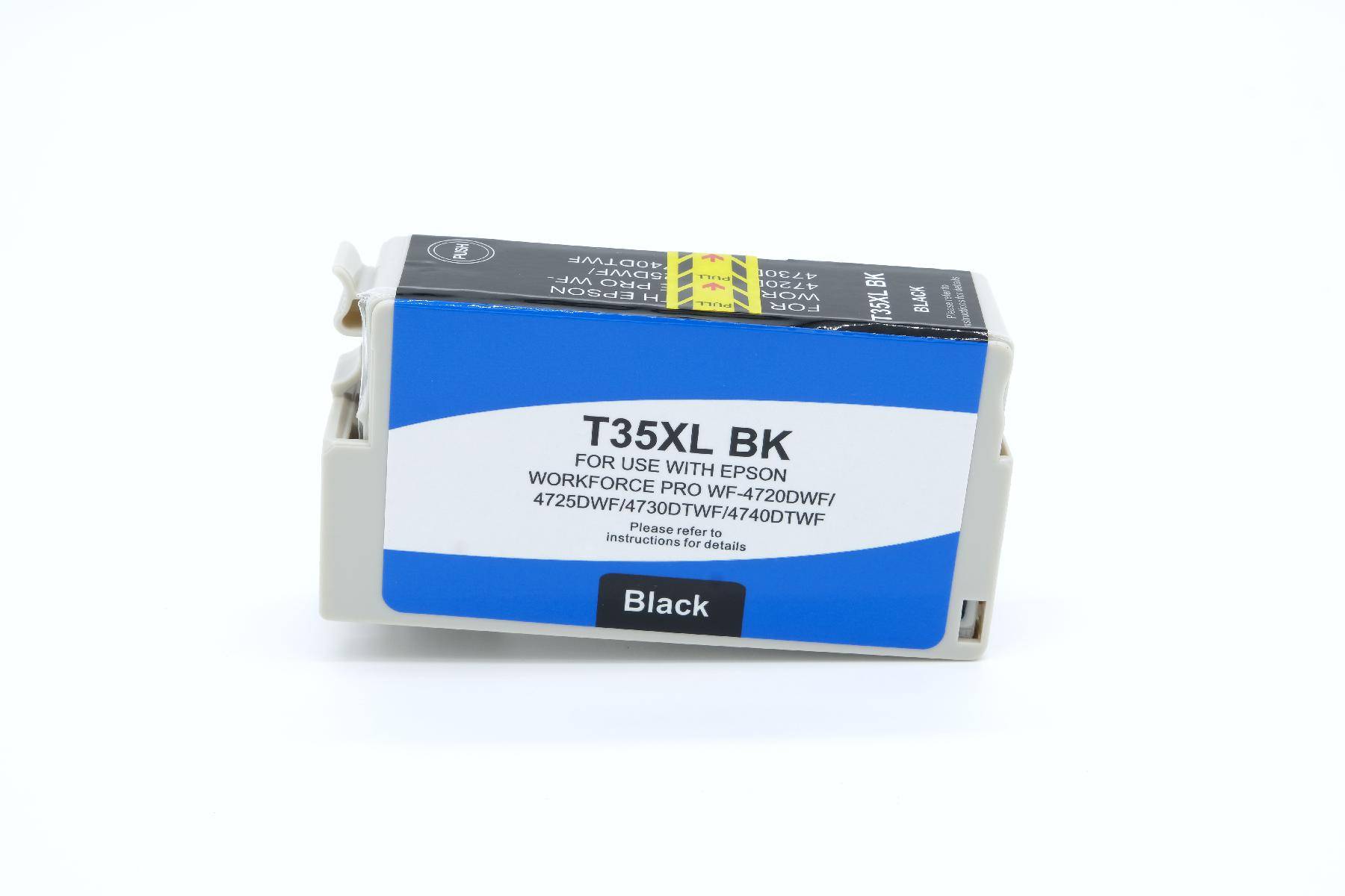 Kompatible Tintenpatrone schwarz HC (C13T35914010-3) ersetzt 35XL