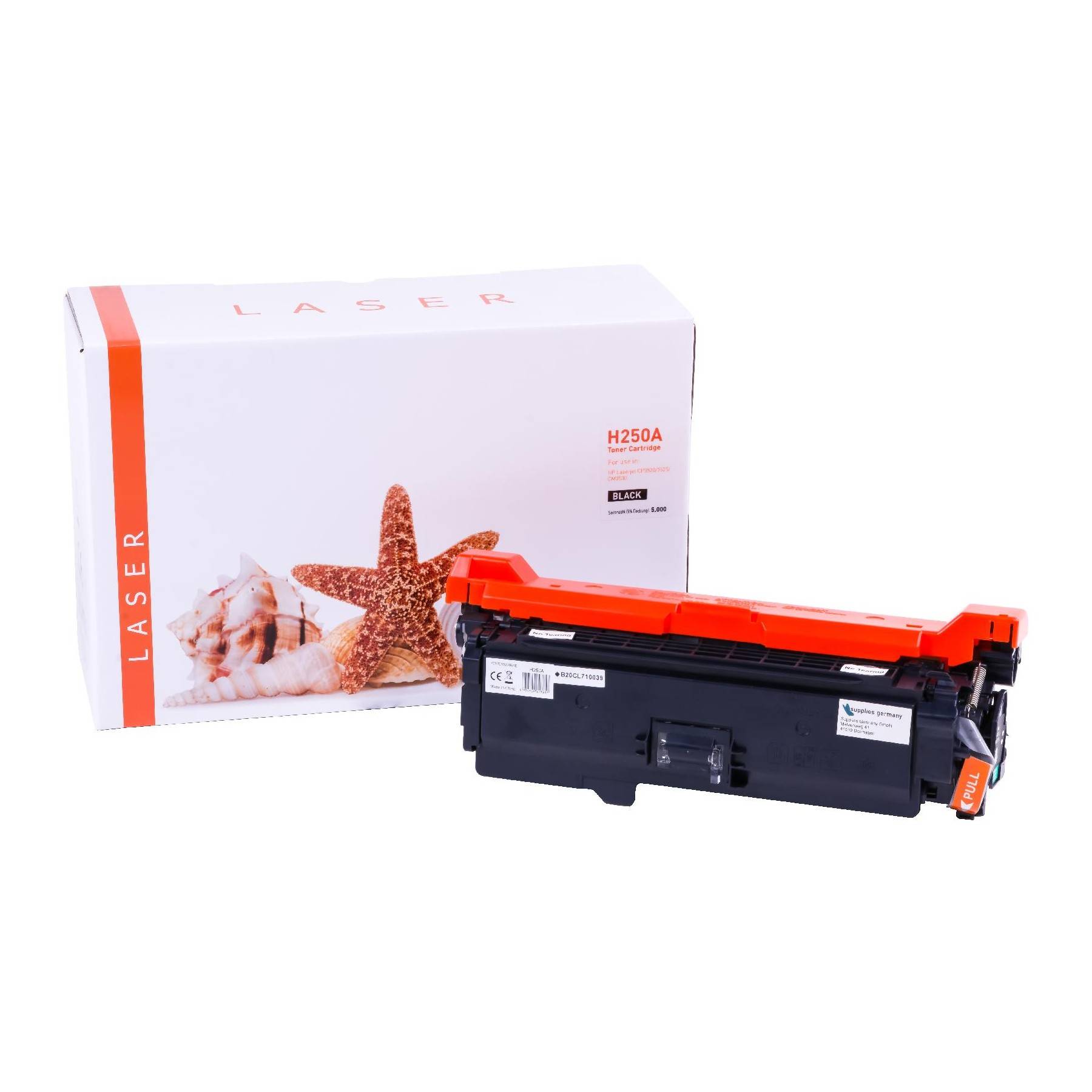 Kompatible Toner-Kartusche schwarz (CE-250-A-3) ersetzt 504A