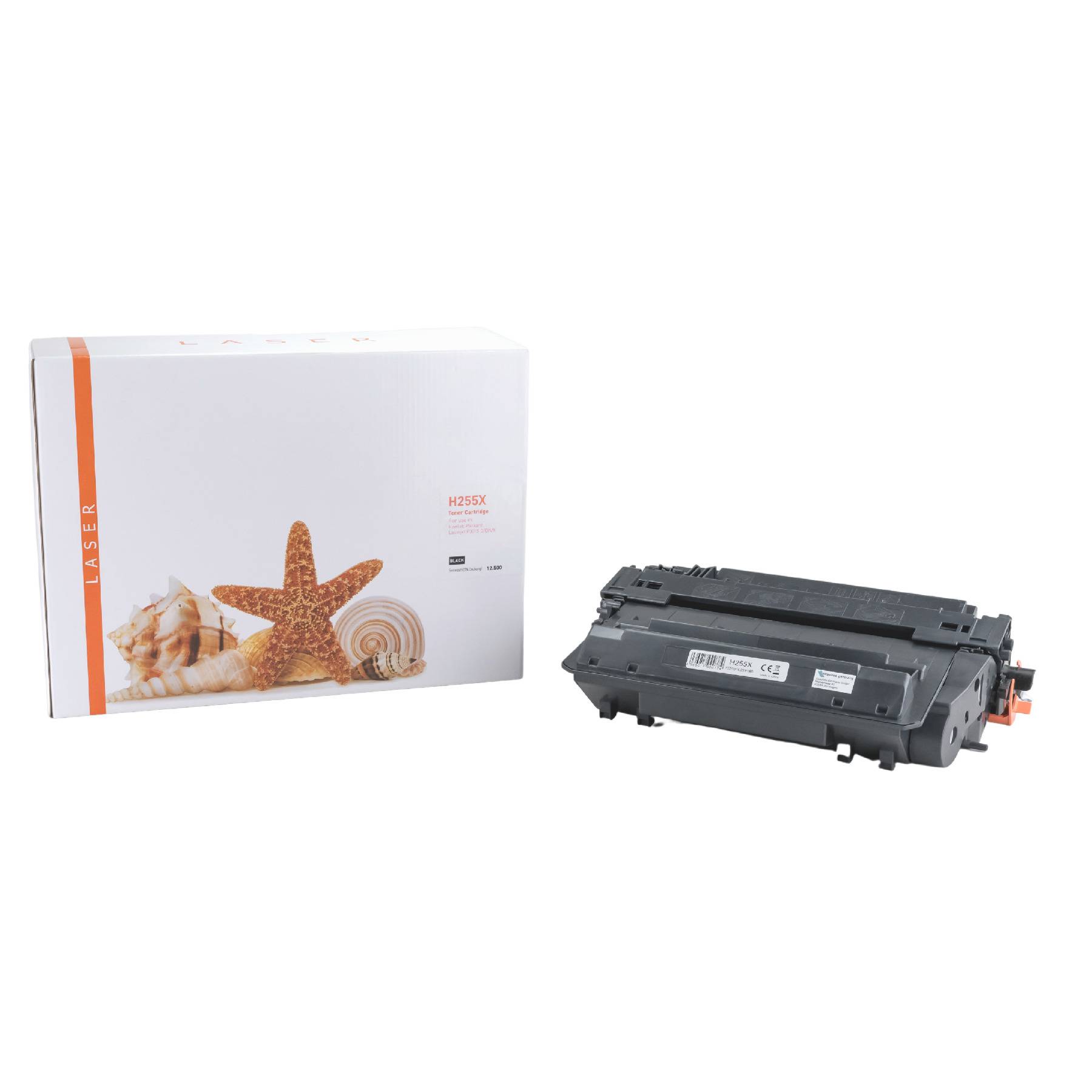 Kompatible Toner-Kartusche schwarz HC (CE-255-X-3) ersetzt 55X