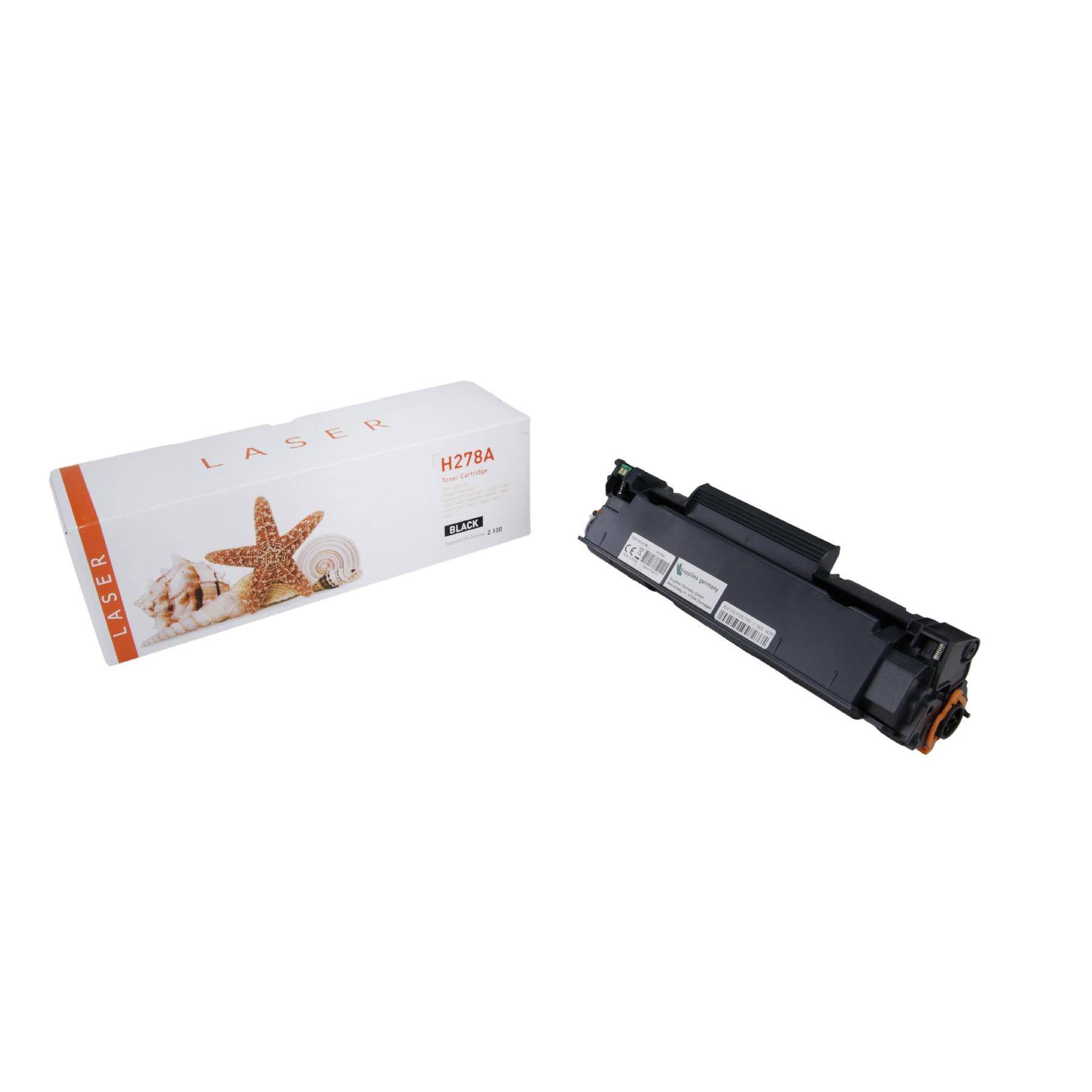 Kompatible Toner-Kartusche schwarz (CE278A-3) ersetzt 78A