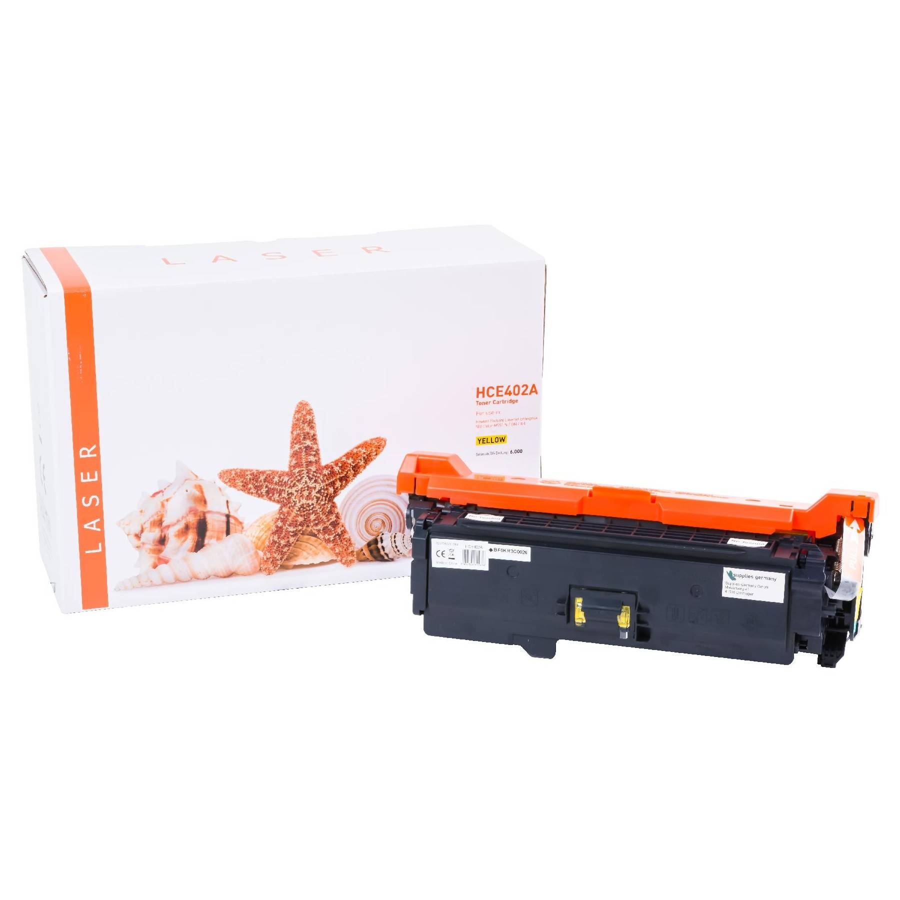 Kompatible Toner-Kartusche gelb (CE402A-3) ersetzt 507A