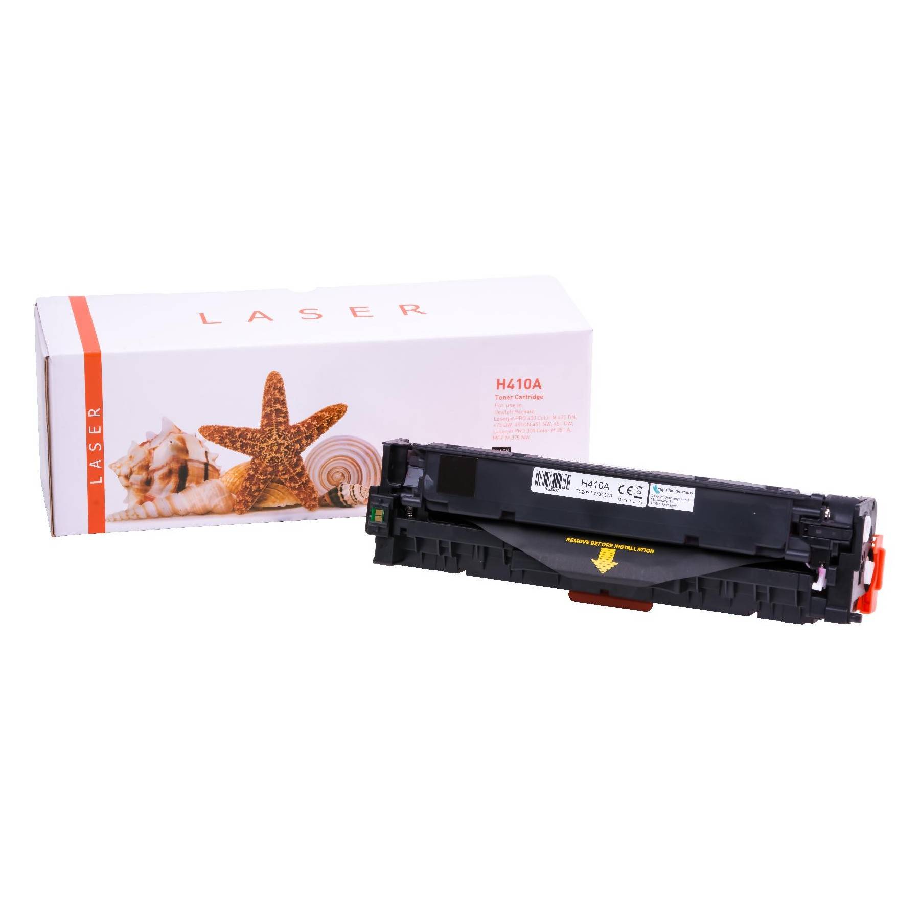 Kompatible Toner-Kartusche schwarz (CE410A-3) ersetzt 305A