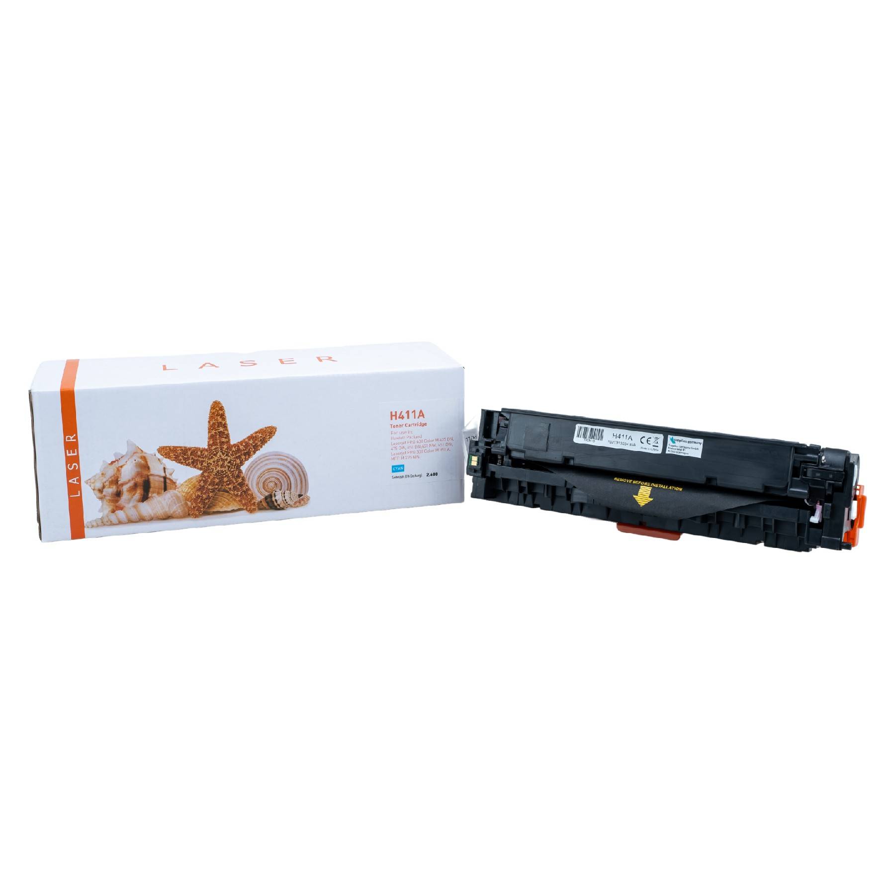 Kompatible Toner-Kartusche cyan (CE411A-3) ersetzt 305A