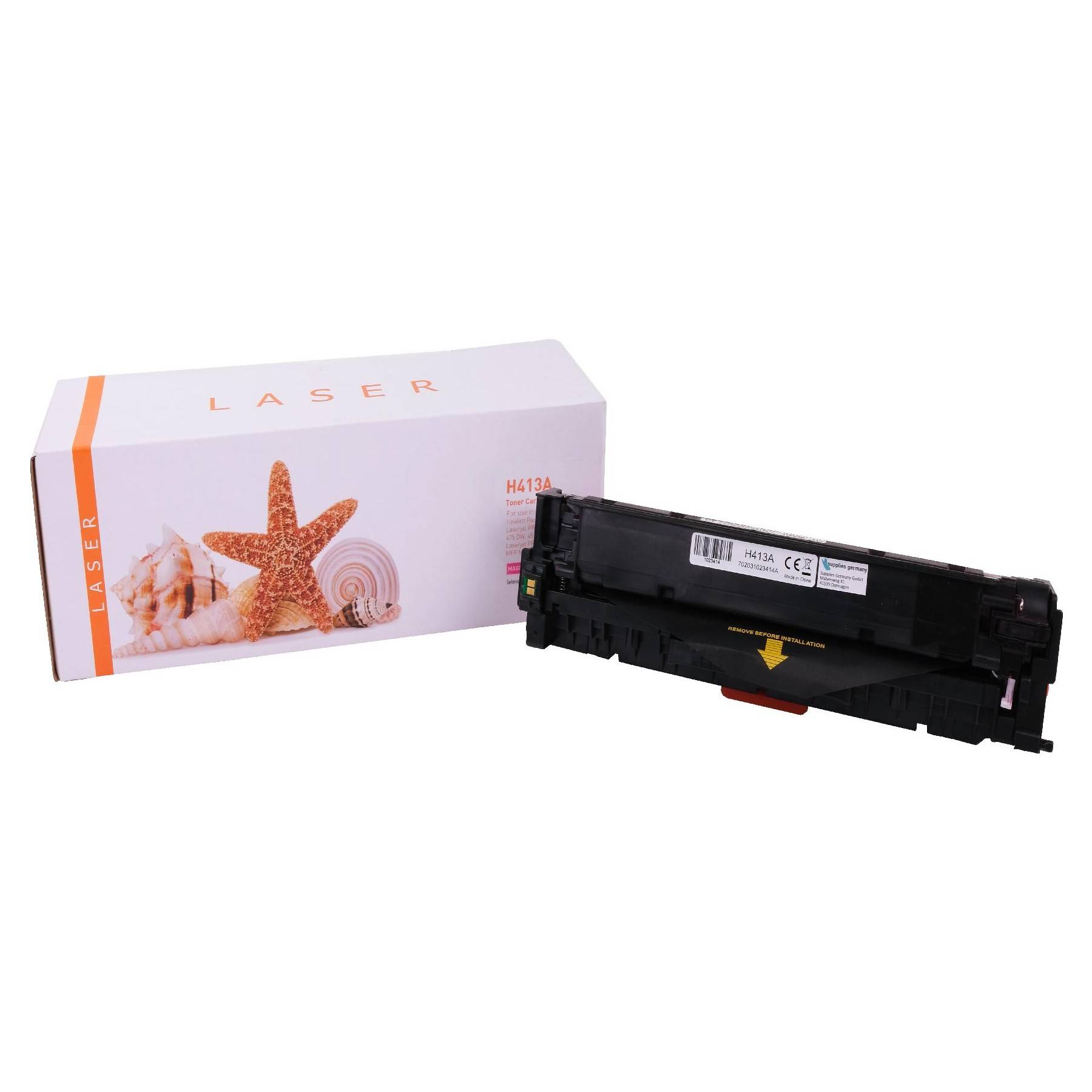 Kompatible Toner-Kartusche magenta (CE413A-3) ersetzt 305A