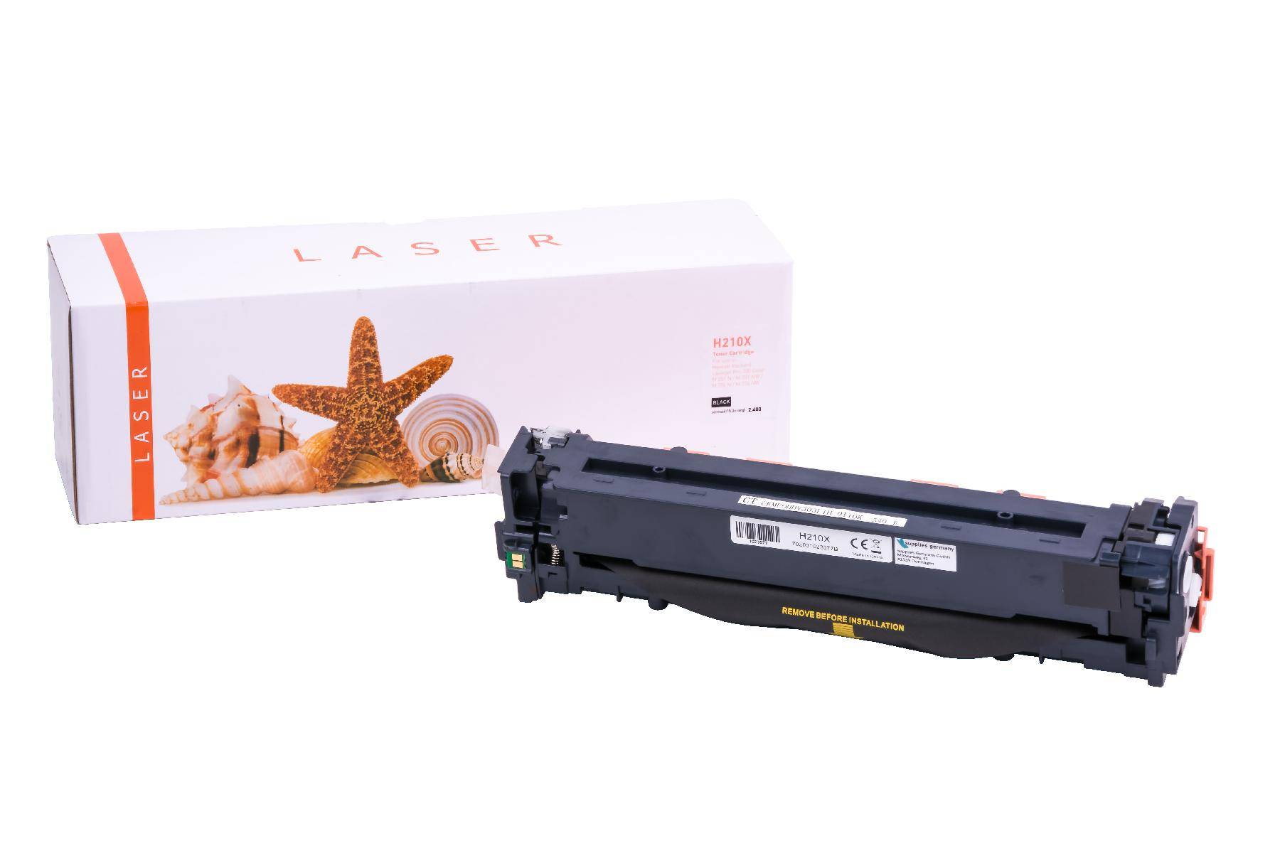 Kompatible Toner-Kartusche schwarz HC (CF210X-3) ersetzt 131X