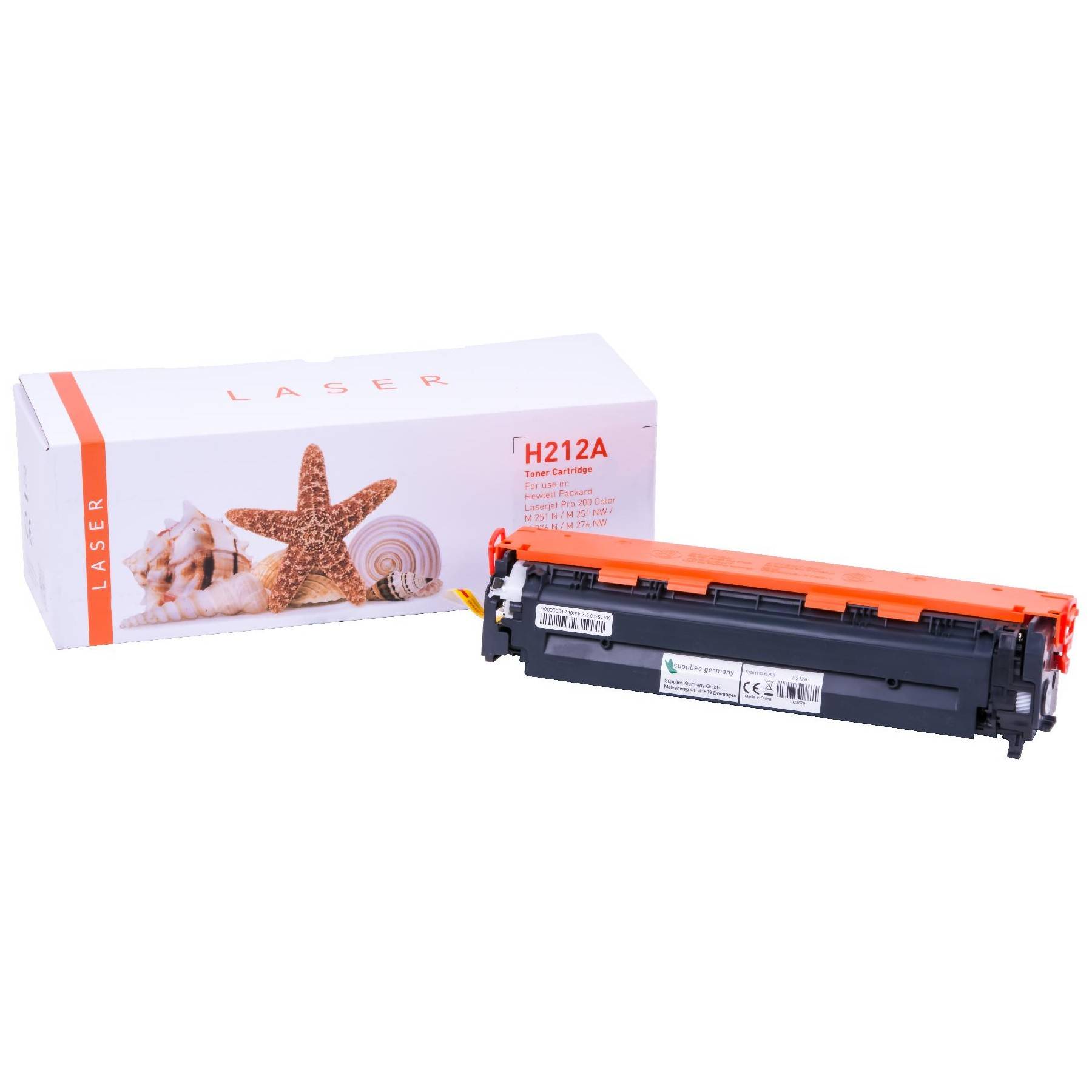 Kompatible Toner-Kartusche gelb (CF212A-3) ersetzt 131A, 731Y