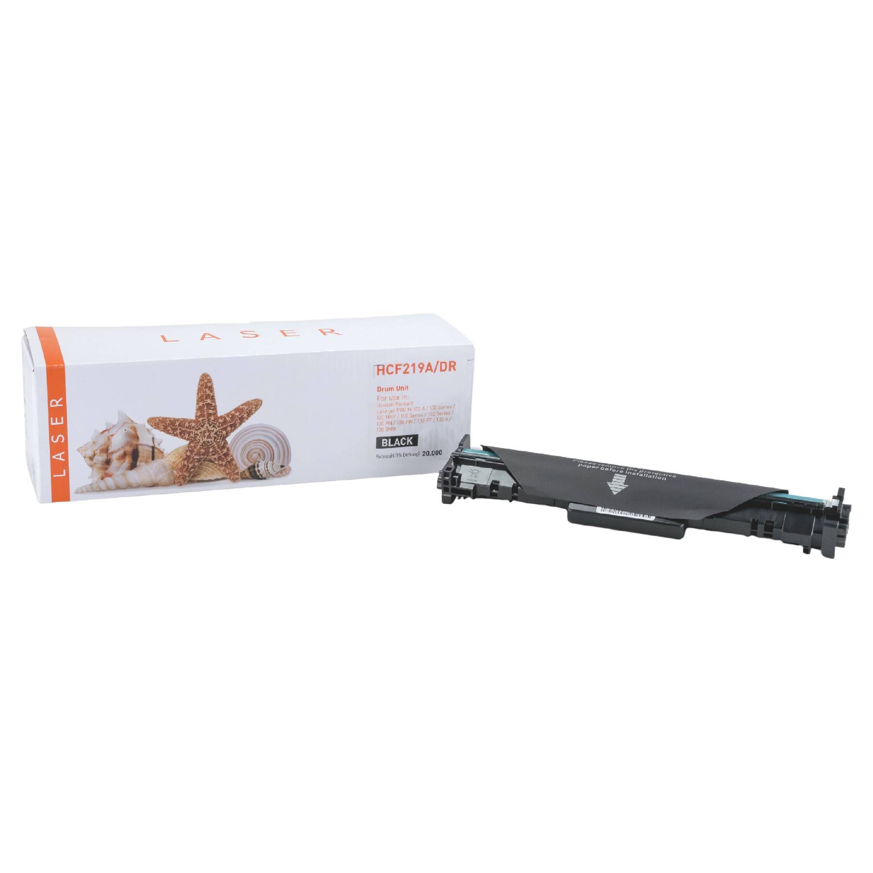 Kompatible Fotoleitertrommel schwarz (CF219A-3) ersetzt 19A