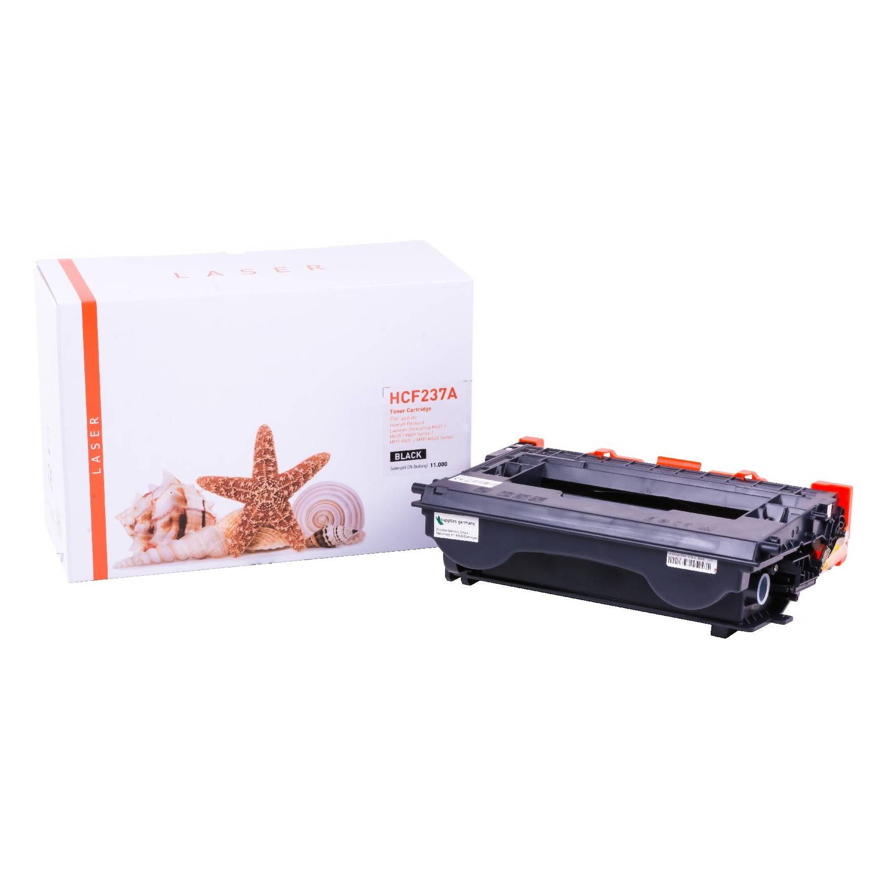 Kompatible Toner-Kartusche schwarz (CF237A-3) ersetzt 37A