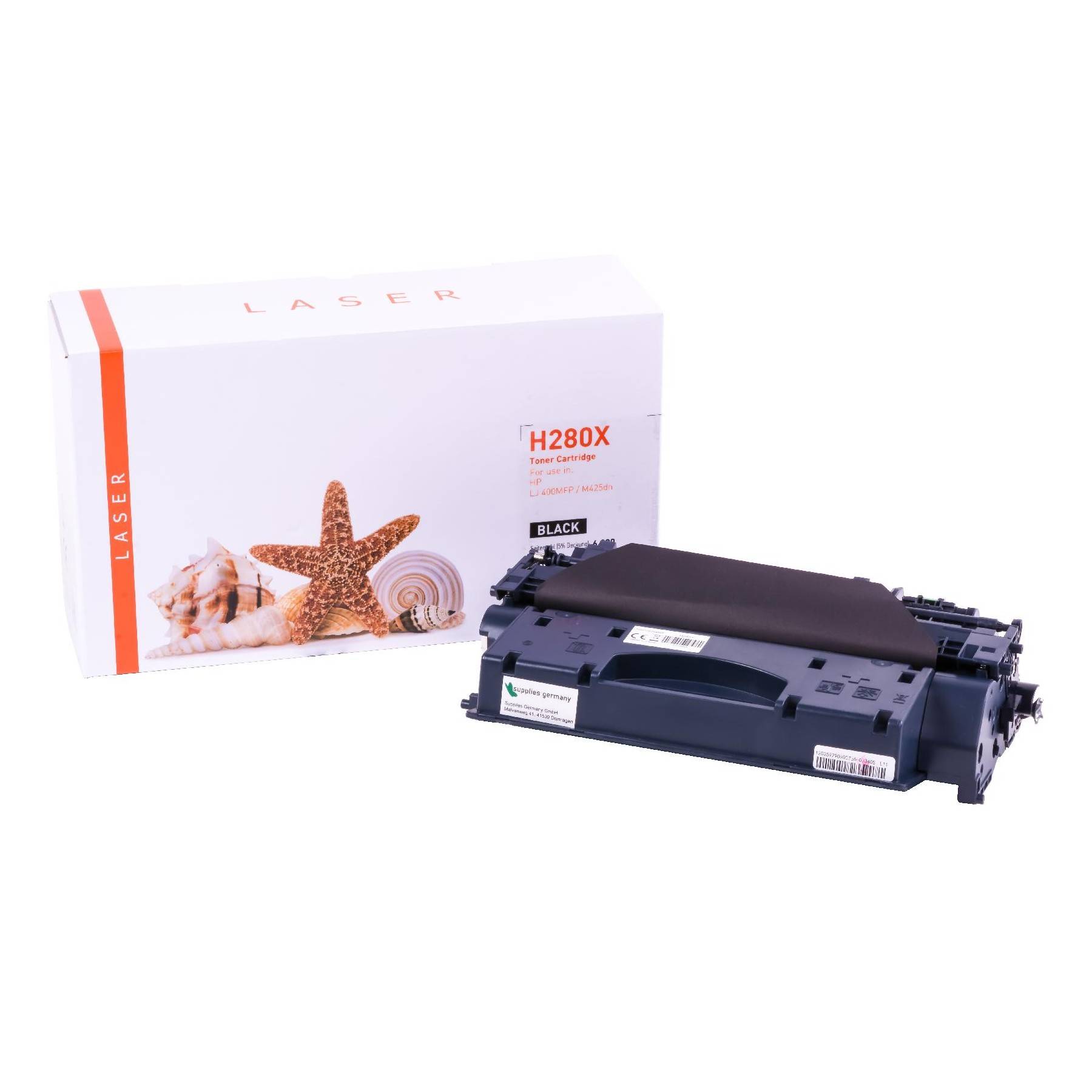 Kompatible Toner-Kartusche schwarz HC (CF280X-3) ersetzt 80X