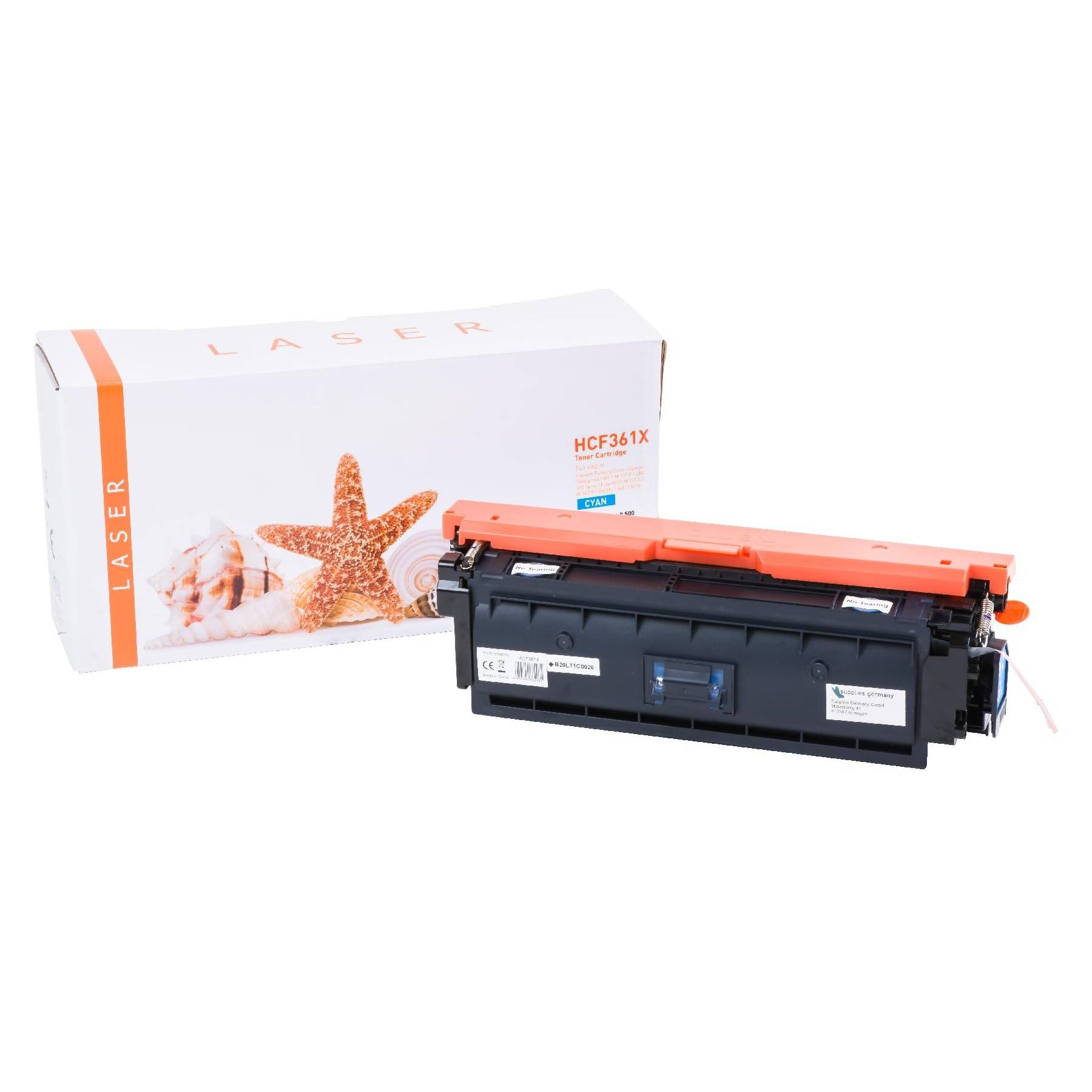 Kompatible Toner-Kartusche cyan HC (CF361X-3) ersetzt 508X