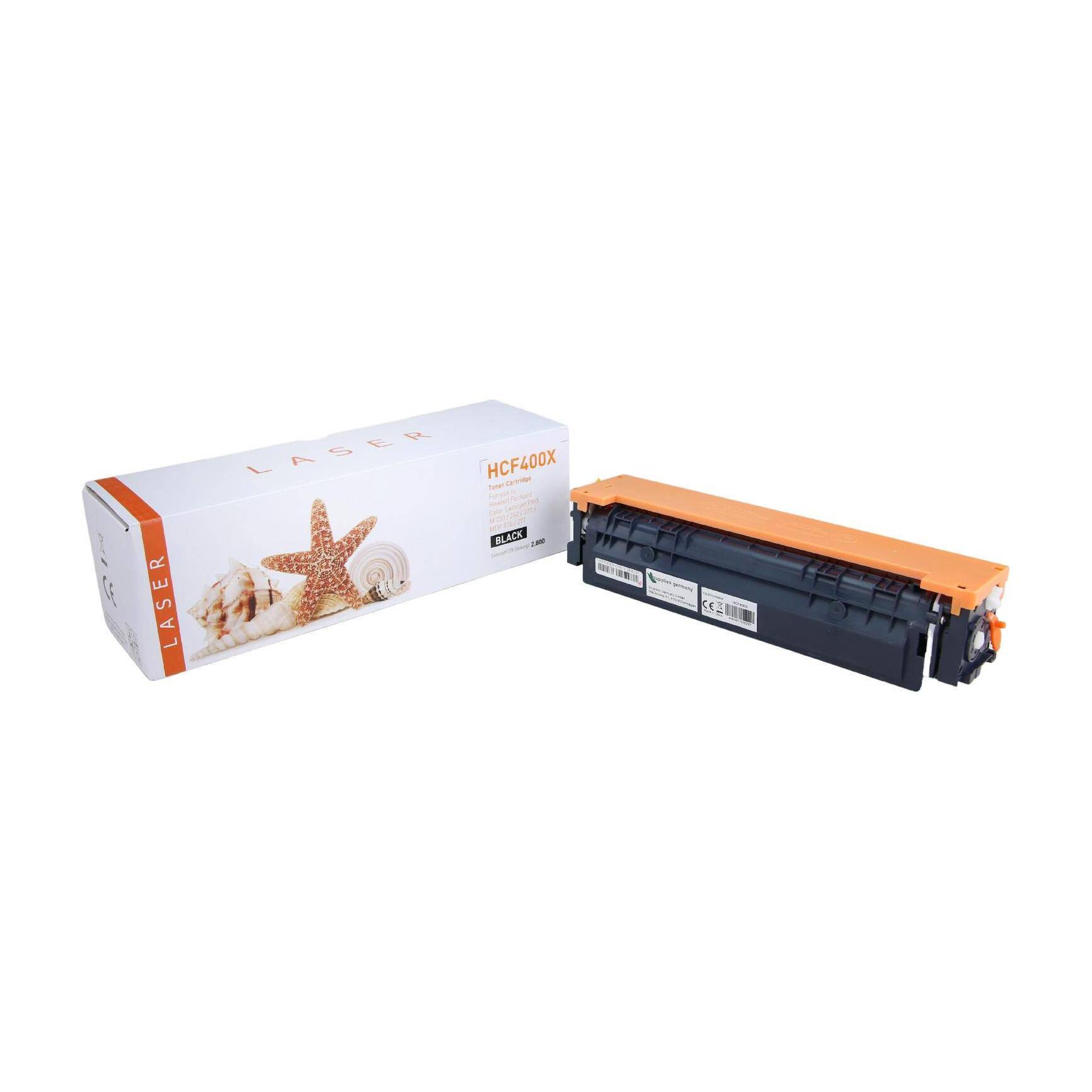 Kompatible Toner-Kartusche schwarz HC (CF400X-3) ersetzt 201X
