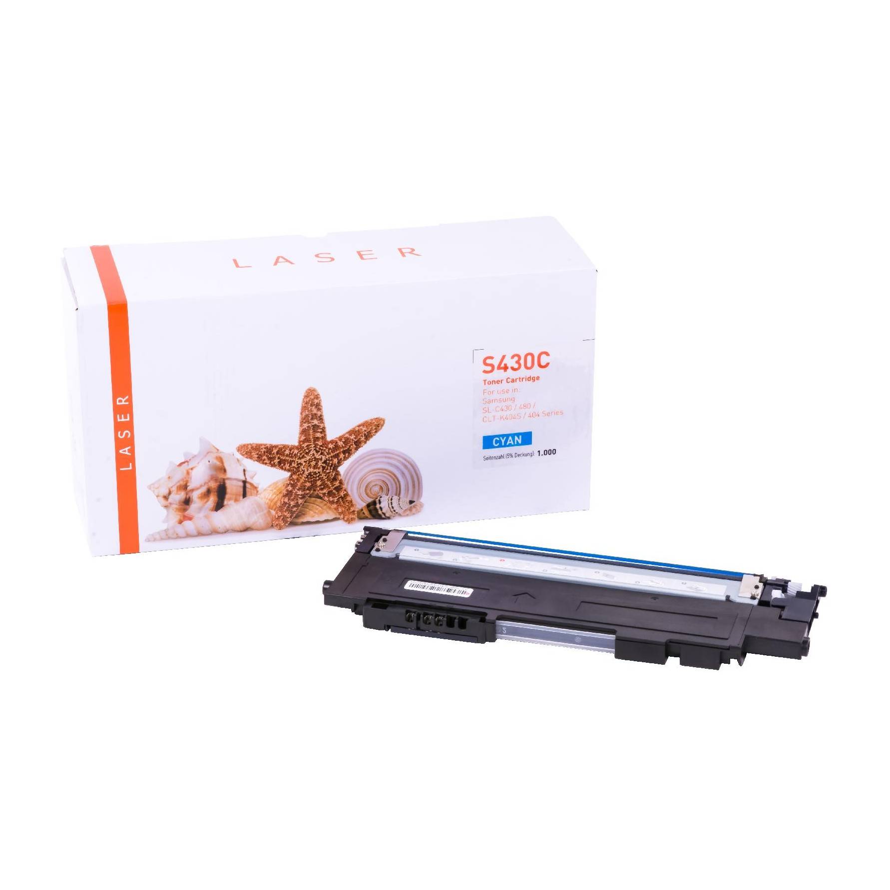 Kompatibles Toner-Kit cyan (CLT-C404SELS-3) ersetzt C404S