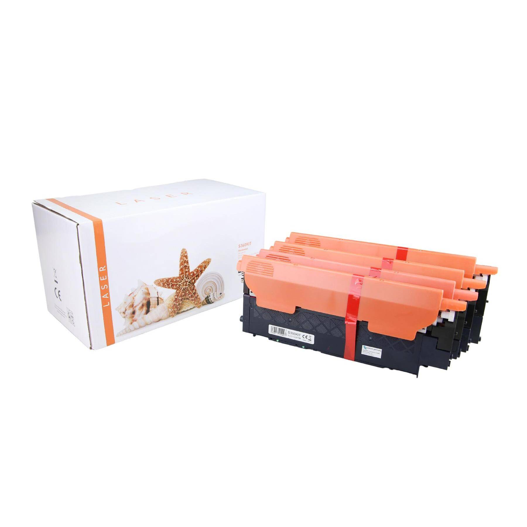 Kompatibles Toner-Kit gelb, magenta, schwarz, cyan (CLT-P406CELS-3) ersetzt C406, K406, M406, Y406