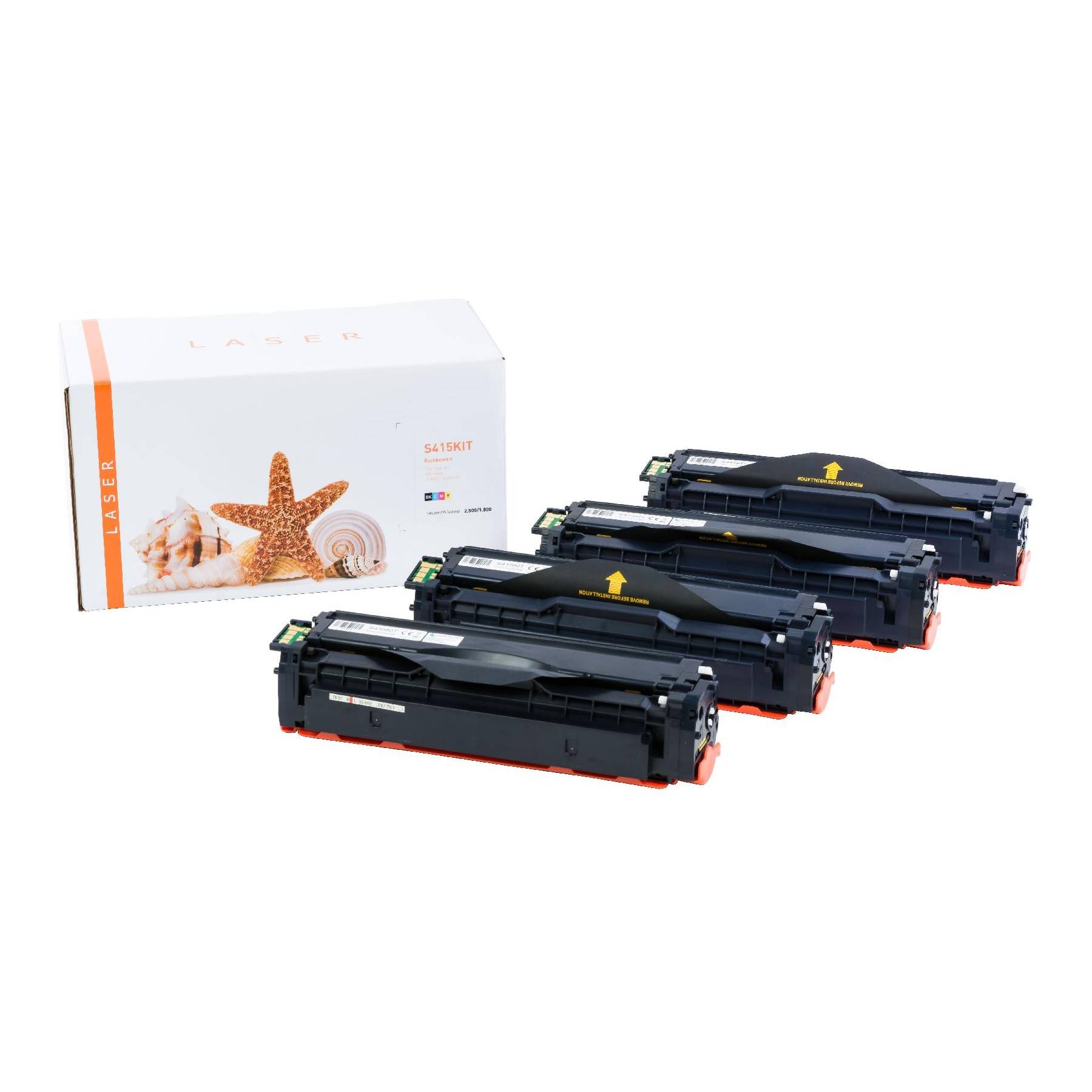 Kompatibles Toner-Kit gelb, magenta, schwarz, cyan (CLT-P504CELS-3) ersetzt K504, C504, M504, Y504