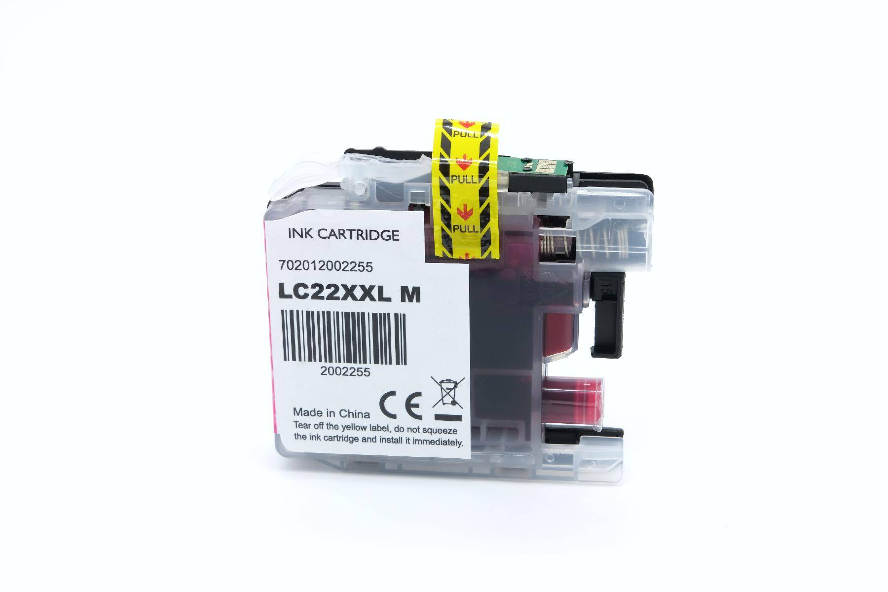Kompatible Tintenpatrone magenta (LC-22EM-3) ersetzt LC-22EM