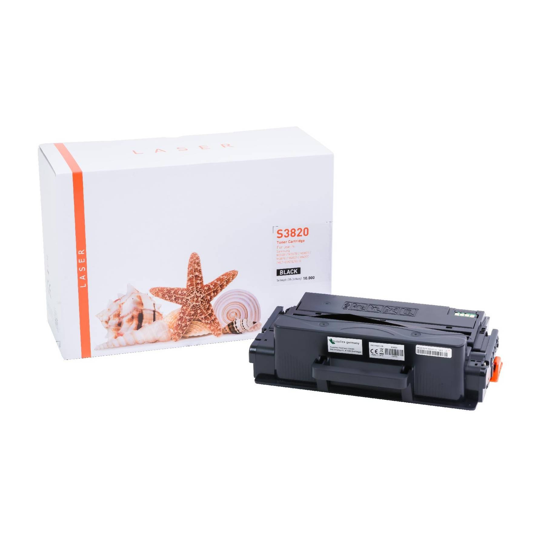Kompatible Toner-Kartusche schwarz HC plus (MLT-D203EELS-3) ersetzt 203E