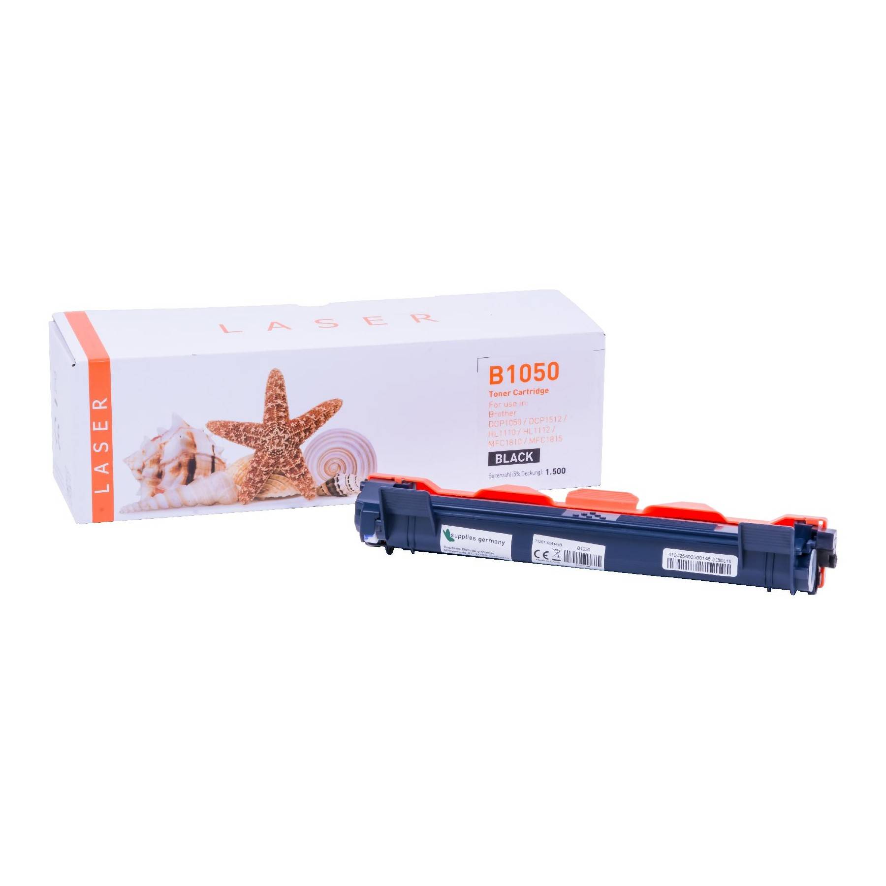 Kompatible Toner-Kartusche schwarz (TN-1050-3) ersetzt TN-1050